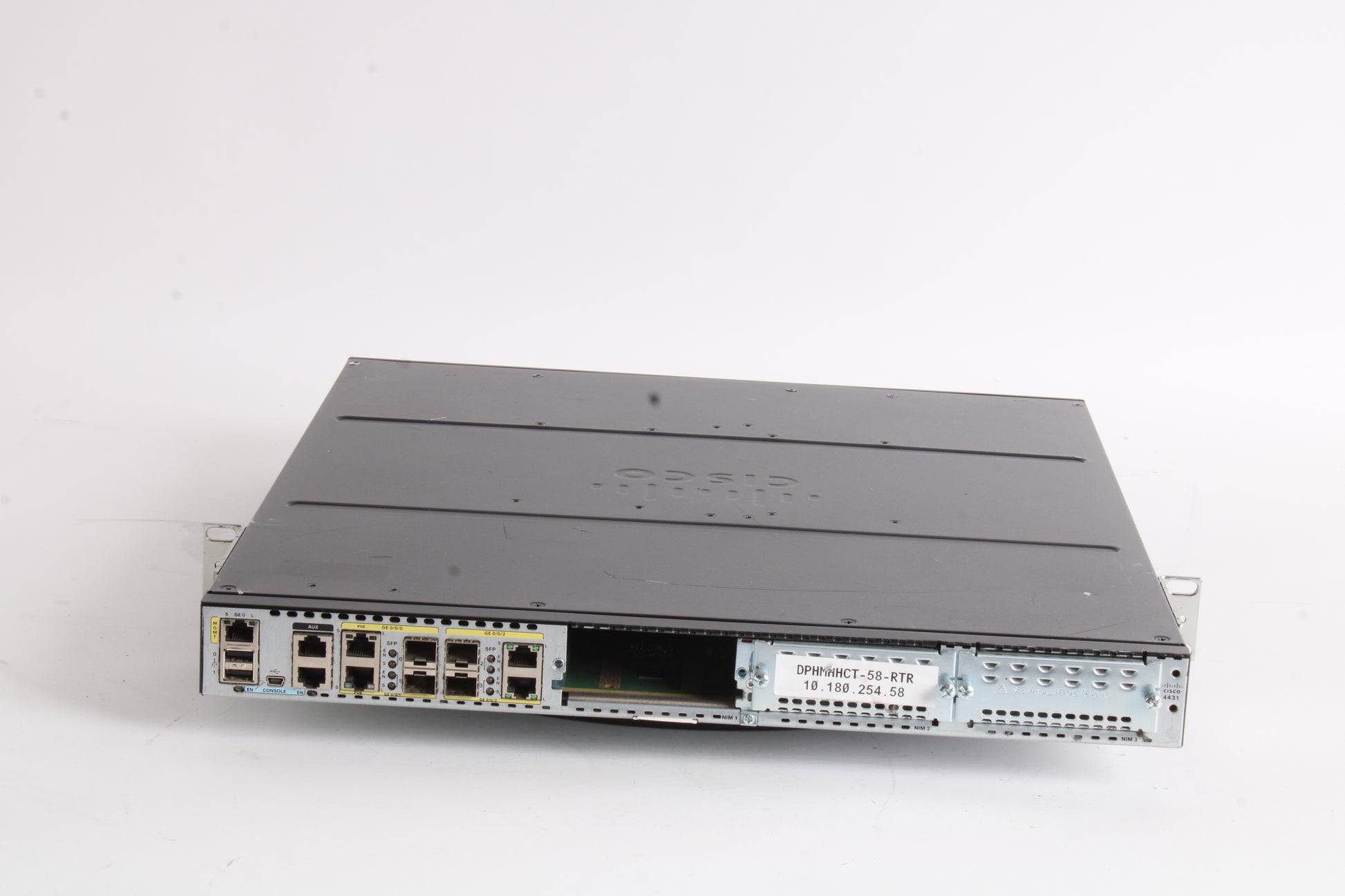 Cisco ISR4431/K9 Integrated Services Router W/ 1x PWR-4430-AC Power Su ...