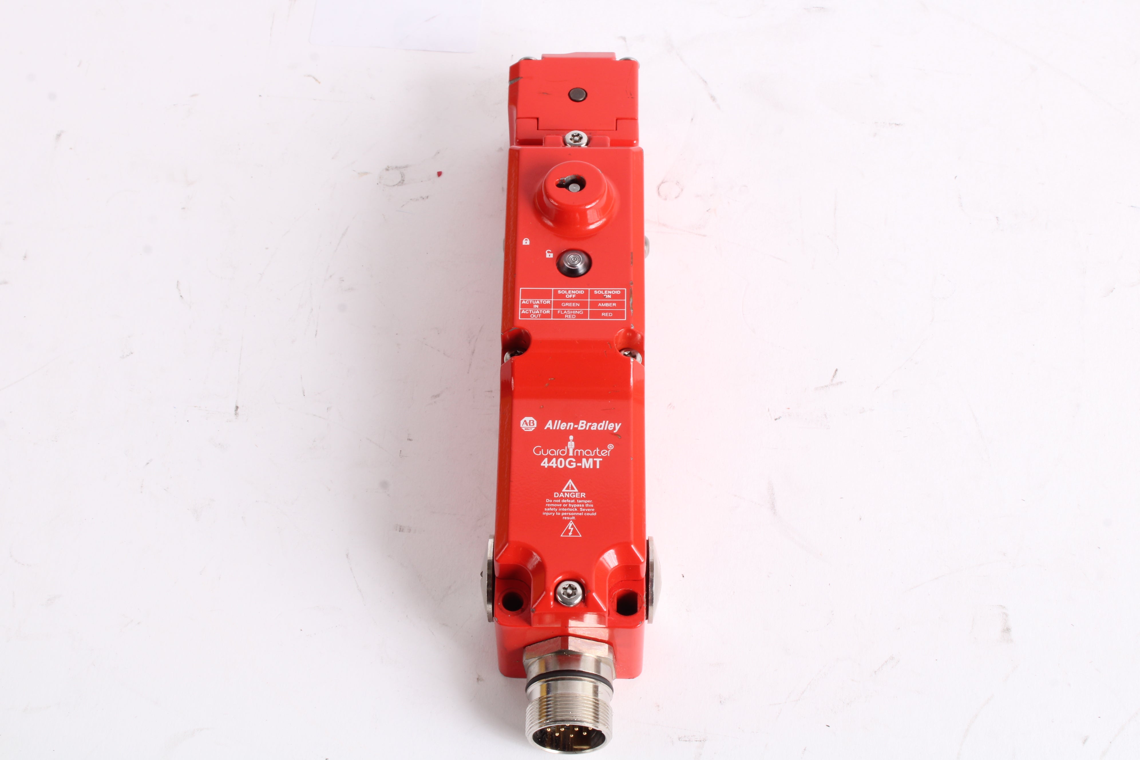 Guard Master Coded Sensor Allen Bradley 440G-MT Guardmaster Guard Locking Switch (No Interlock ...