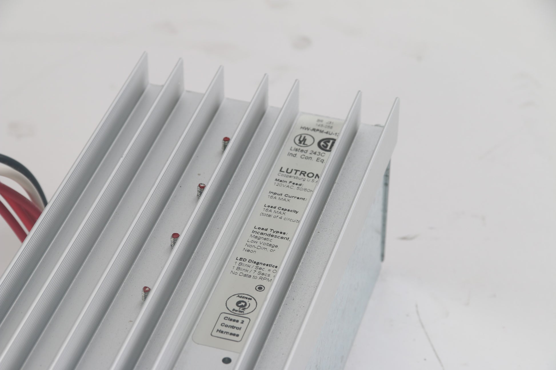 Lutron HW-RPM-4U-120 Dimming Module W/Connectors – NTC Tech