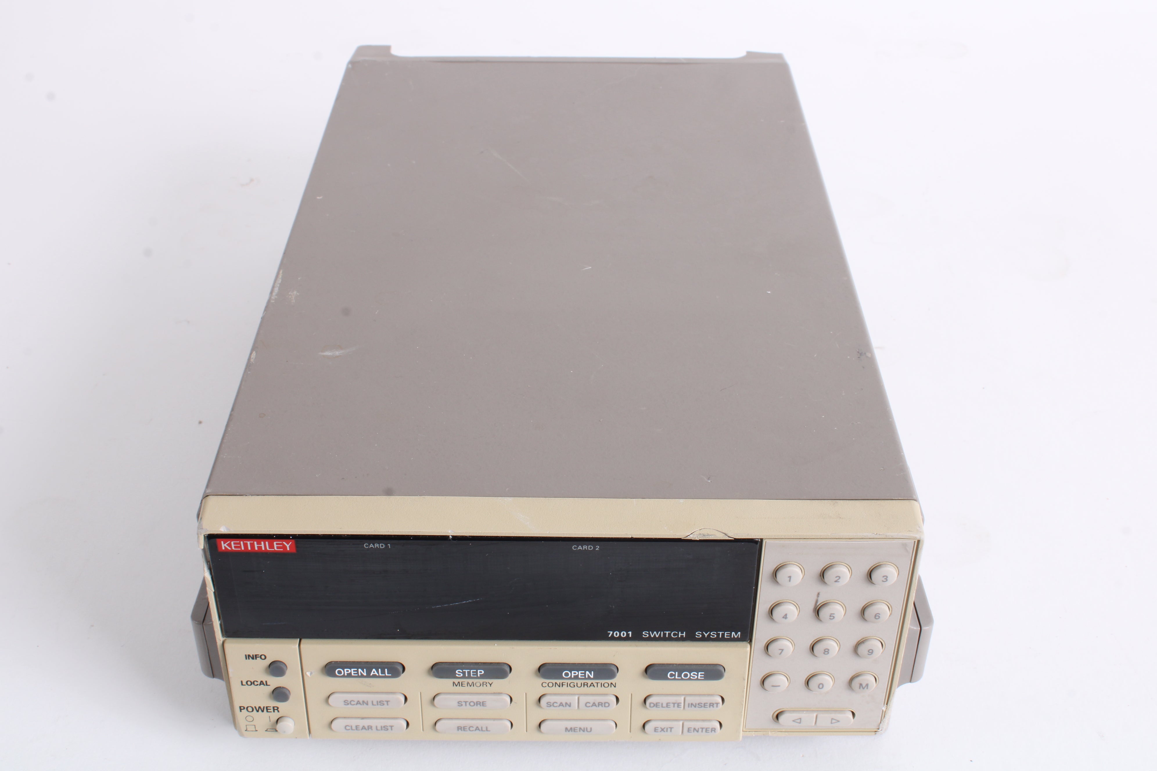 Keithley 7001 80-Channel Switch/Control Mainframe System - AS IS – NTC Tech