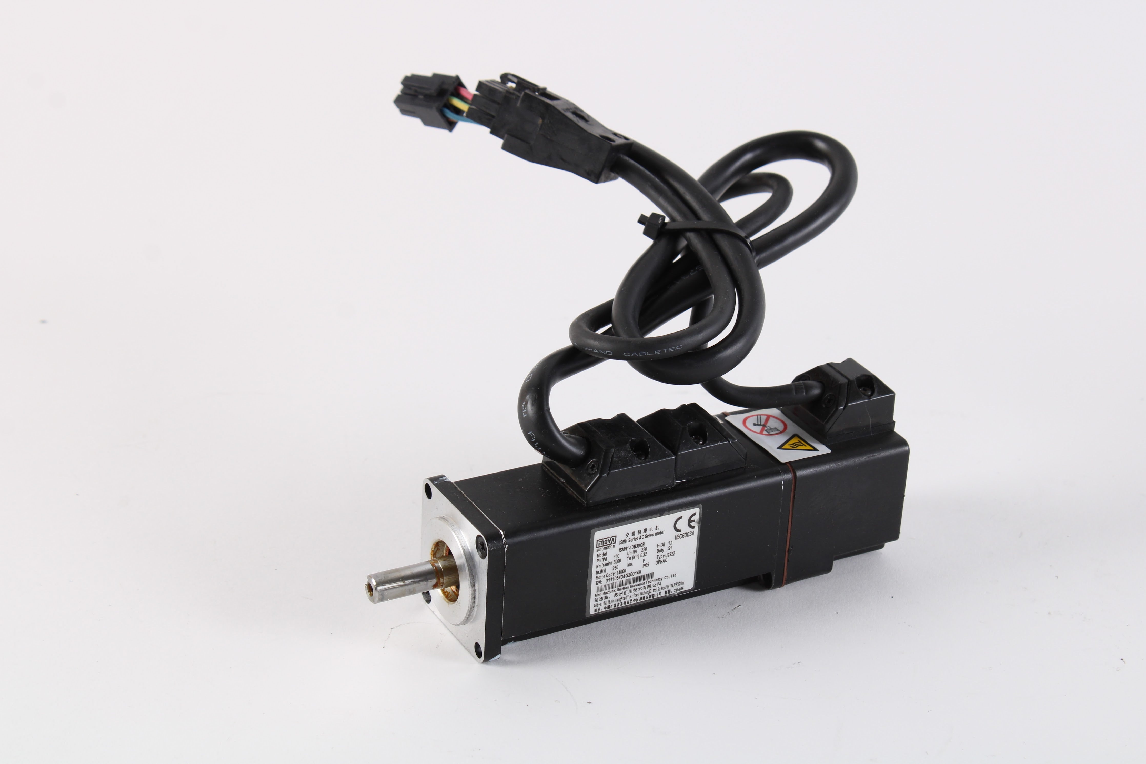 iNova ISMH Series ISMH-10B30CB AC Servo Motor – NTC Tech