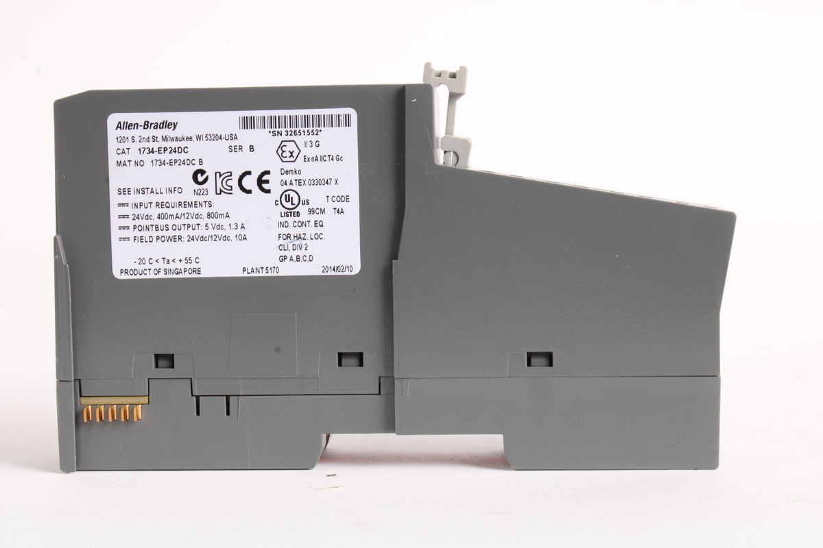 Ep24dc Allen Bradley 1734-EP24DC POINT I/O Extension Power Module Ser B 1734 ...