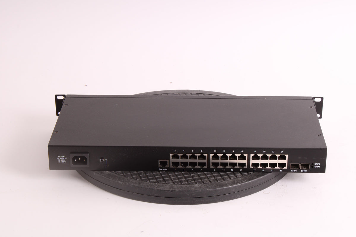 Sw24 Postcode Pakedge Device & Software SW24-GBM 24 Port Gigabit Managed Switch with ...