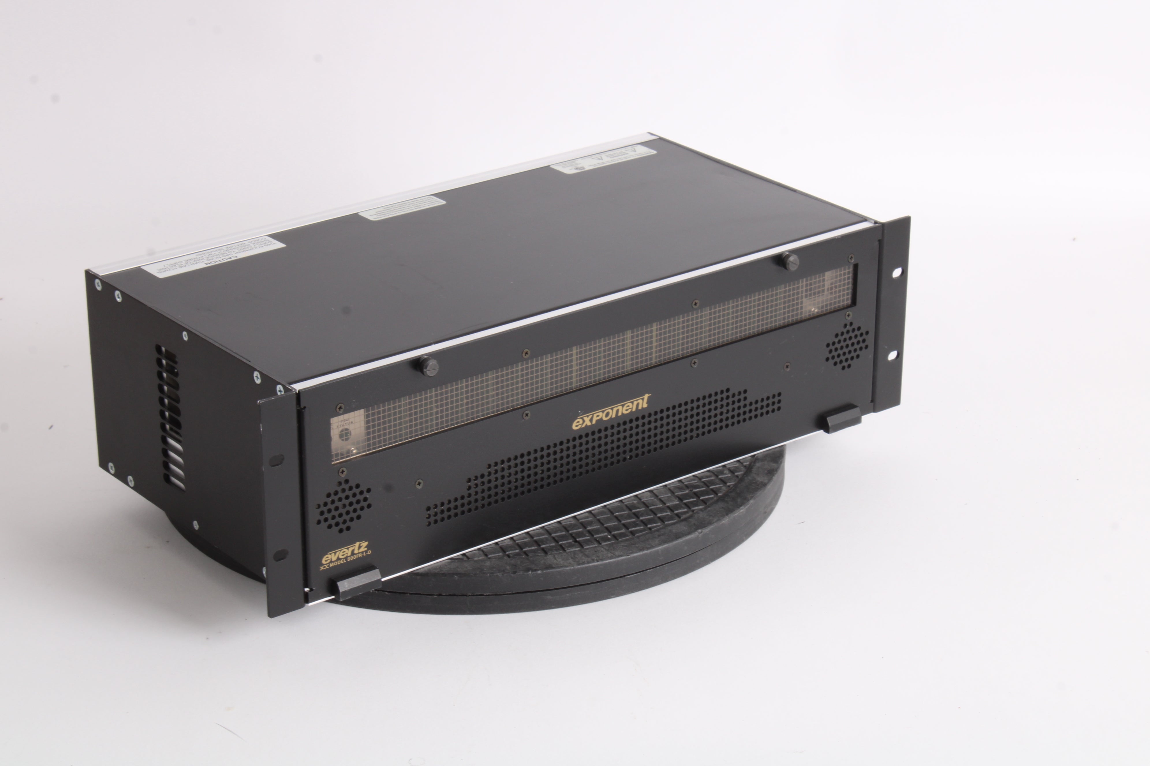 500da Evertz 500FR-L-D Exponent High Density Distribution Frame W/15x 500DA ...