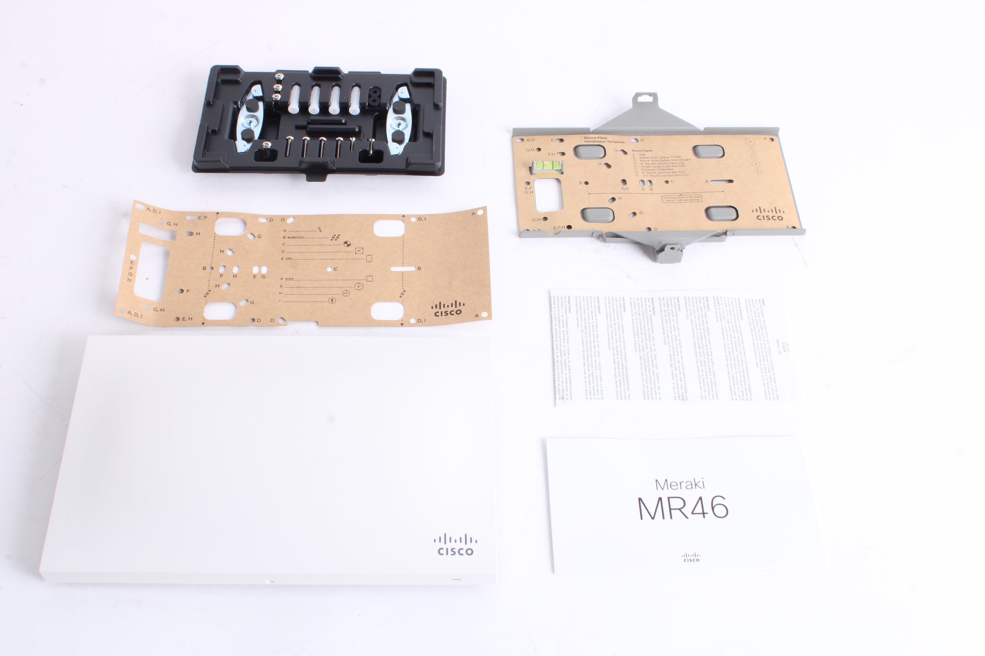 UNCLAIMED Cisco Meraki MR34-HW Cloud-Managed Access Point W/ Mounting Bracket UNCLAIMED Cisco Meraki MR34-HW Cloud-Managed Access Point W/ Mounting Bracket