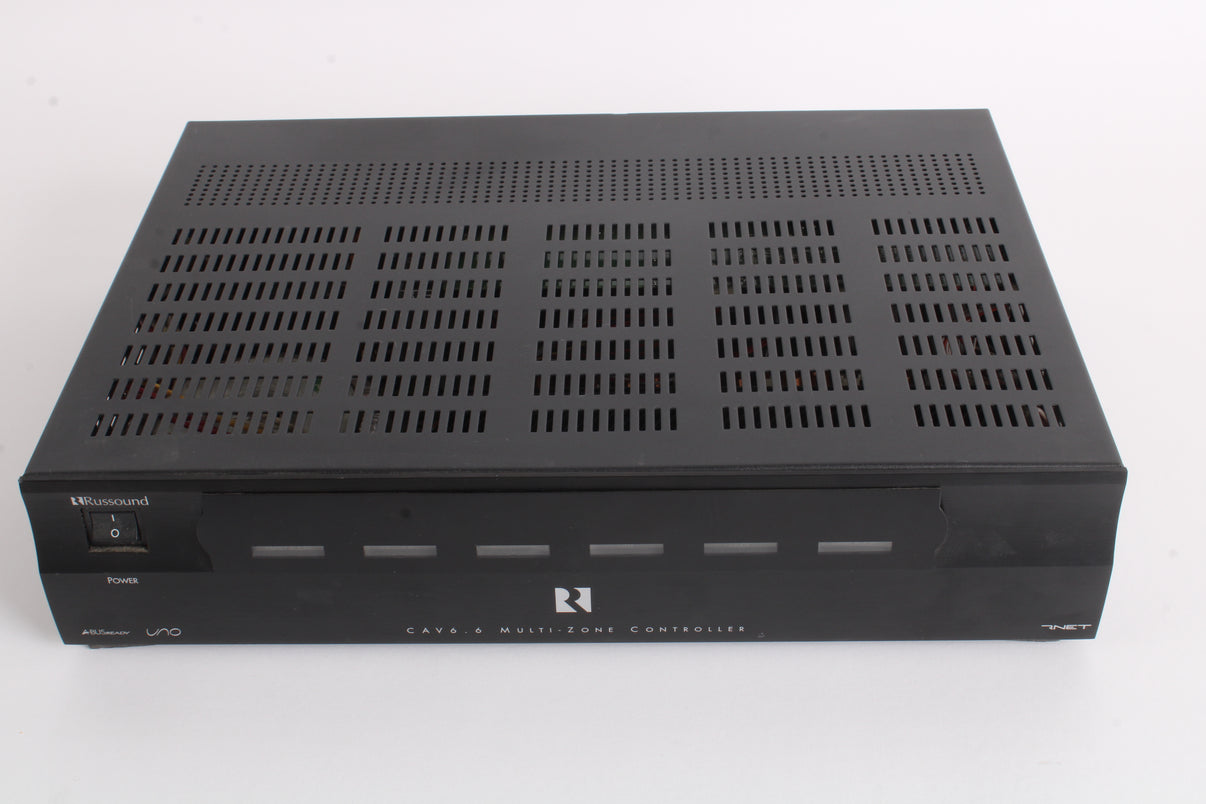 Russound CAV6.6 MultiZone Controller Amplifier With V40001 Software NTC Tech