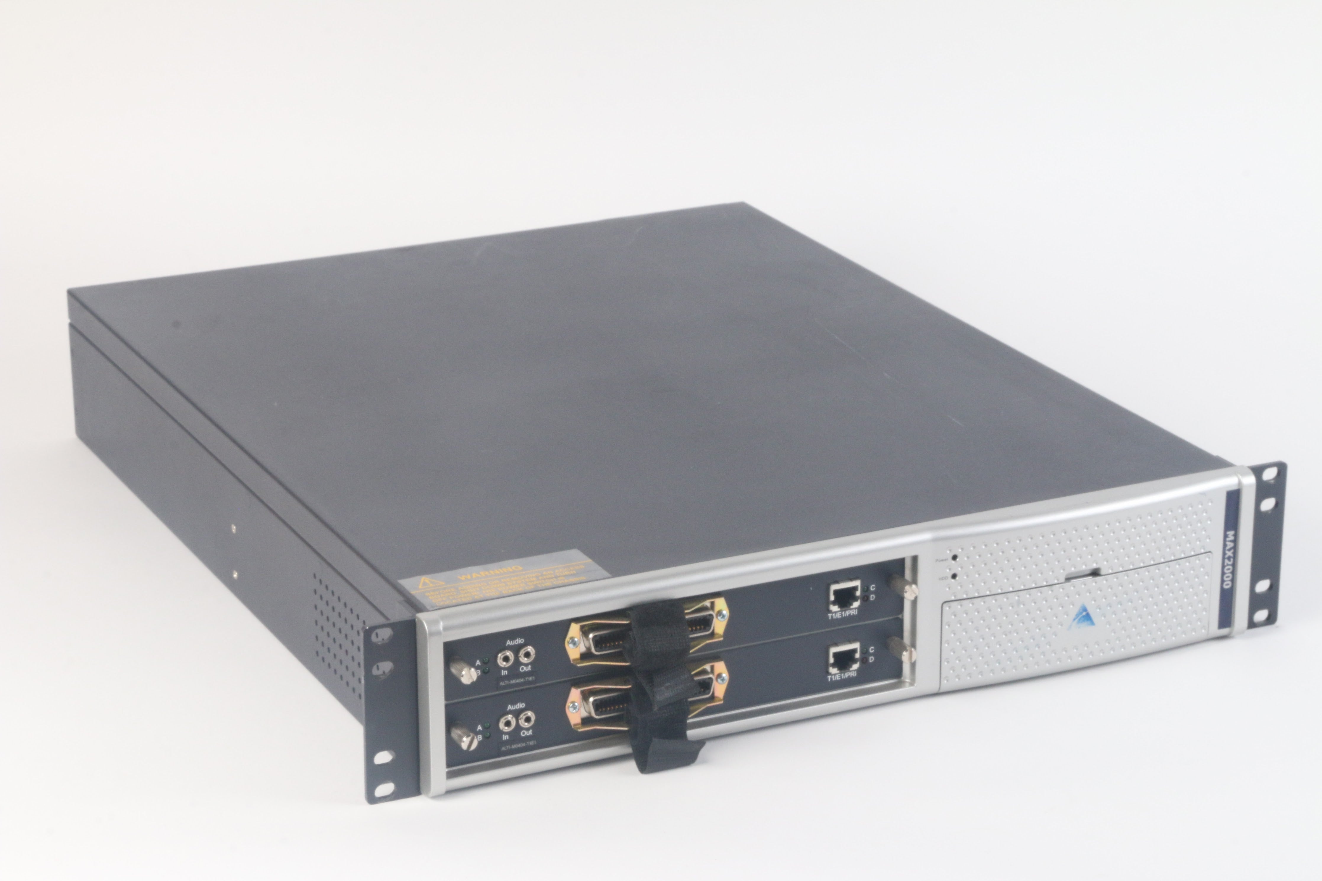 Max2000 Altigen IP-IBX ALTI-MAX2000-A1 Phone System Cabinet W/ 2x ALTI-M0404-T ...