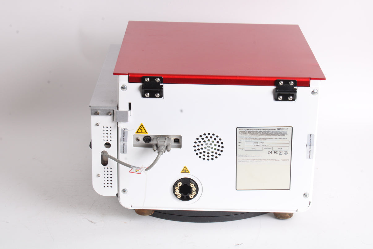 BD Accuri C6 Plus Flow Cytometer + CSampler Plus 660519, 660517 W/ Acc ...