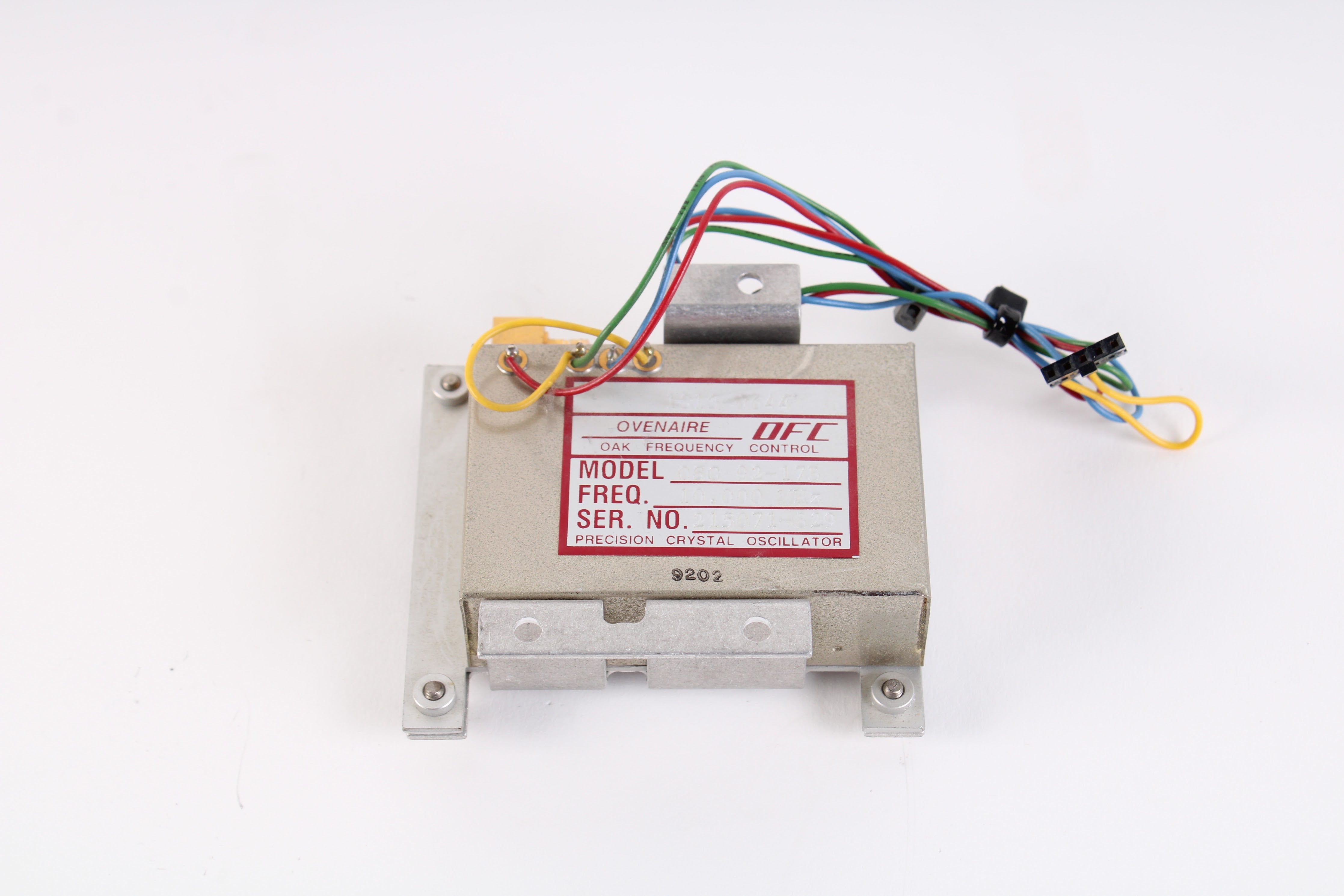 Oak Frequency Control OSC 92-17B 10.000MHz Precision Crystal Oscillato ...