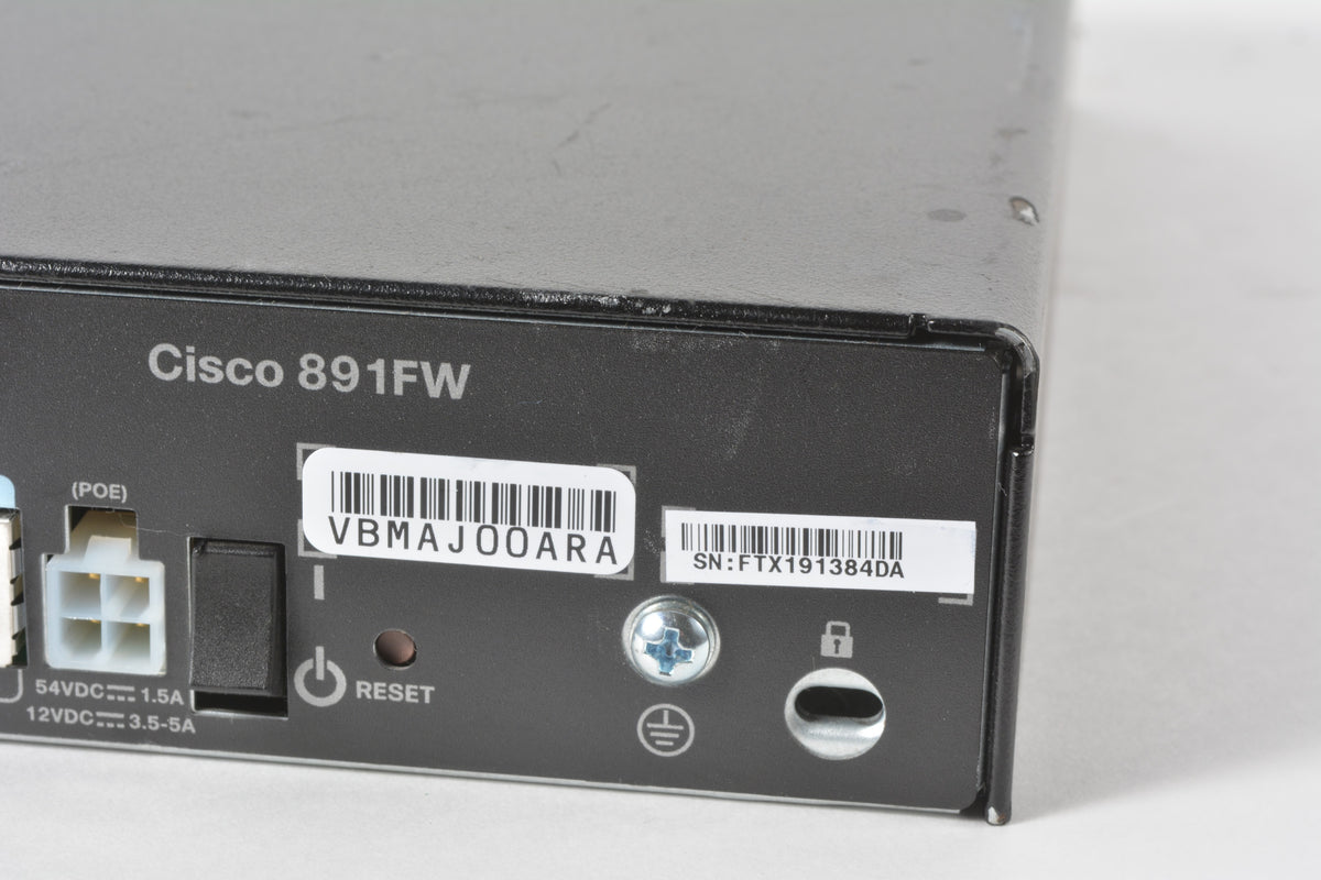 Xfsetup C941 Router Cisco C891FW C891FW-A-K9 Integrated Services Router - AS IS – NTC Tech