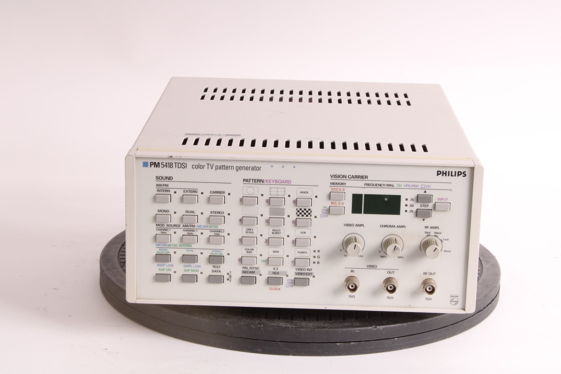 Philips PM5418 Color TV Pattern Generator - Fair Condition – NTC Tech
