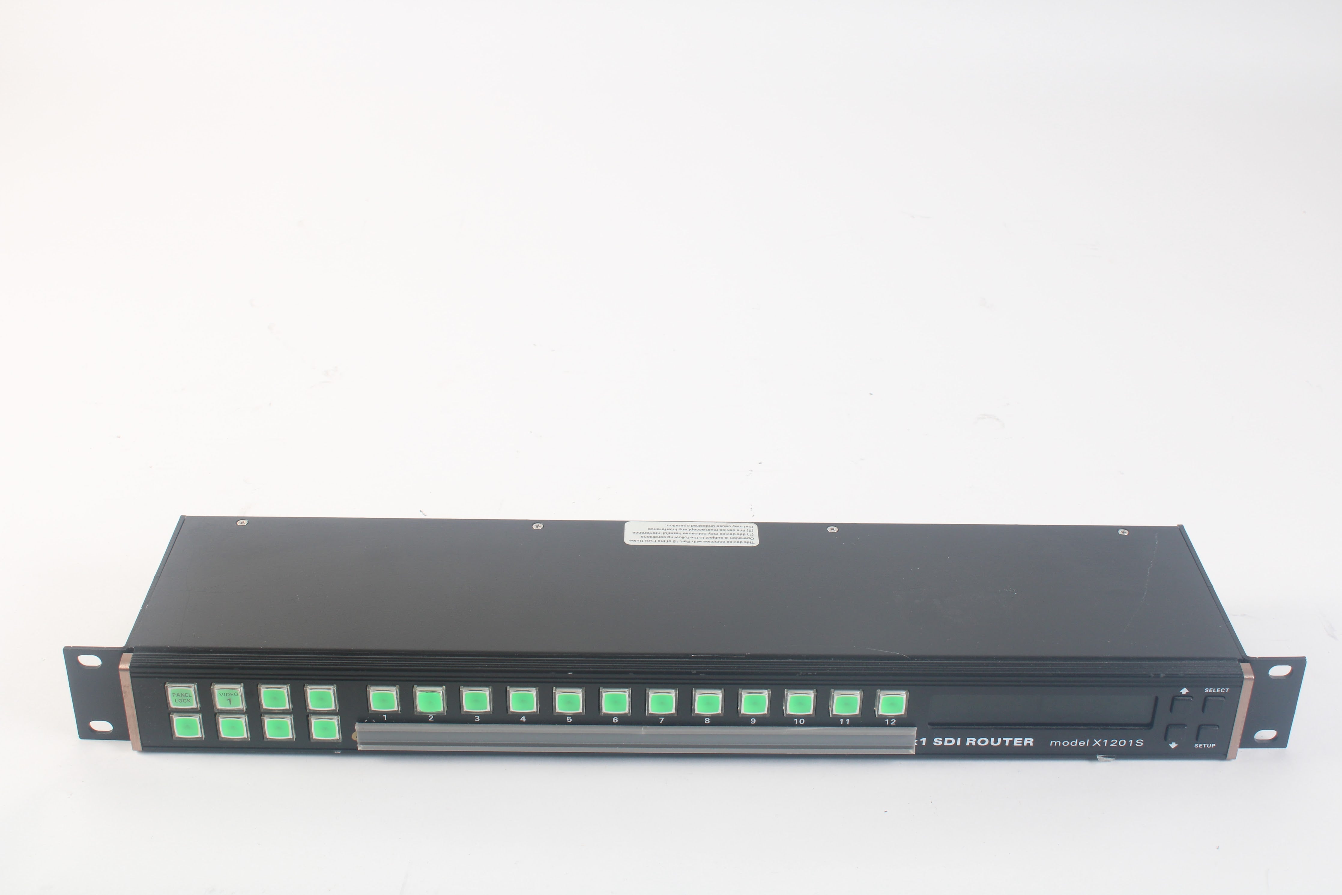 Evertz 9000RCP-X2 12x1 HD Router – NTC Tech