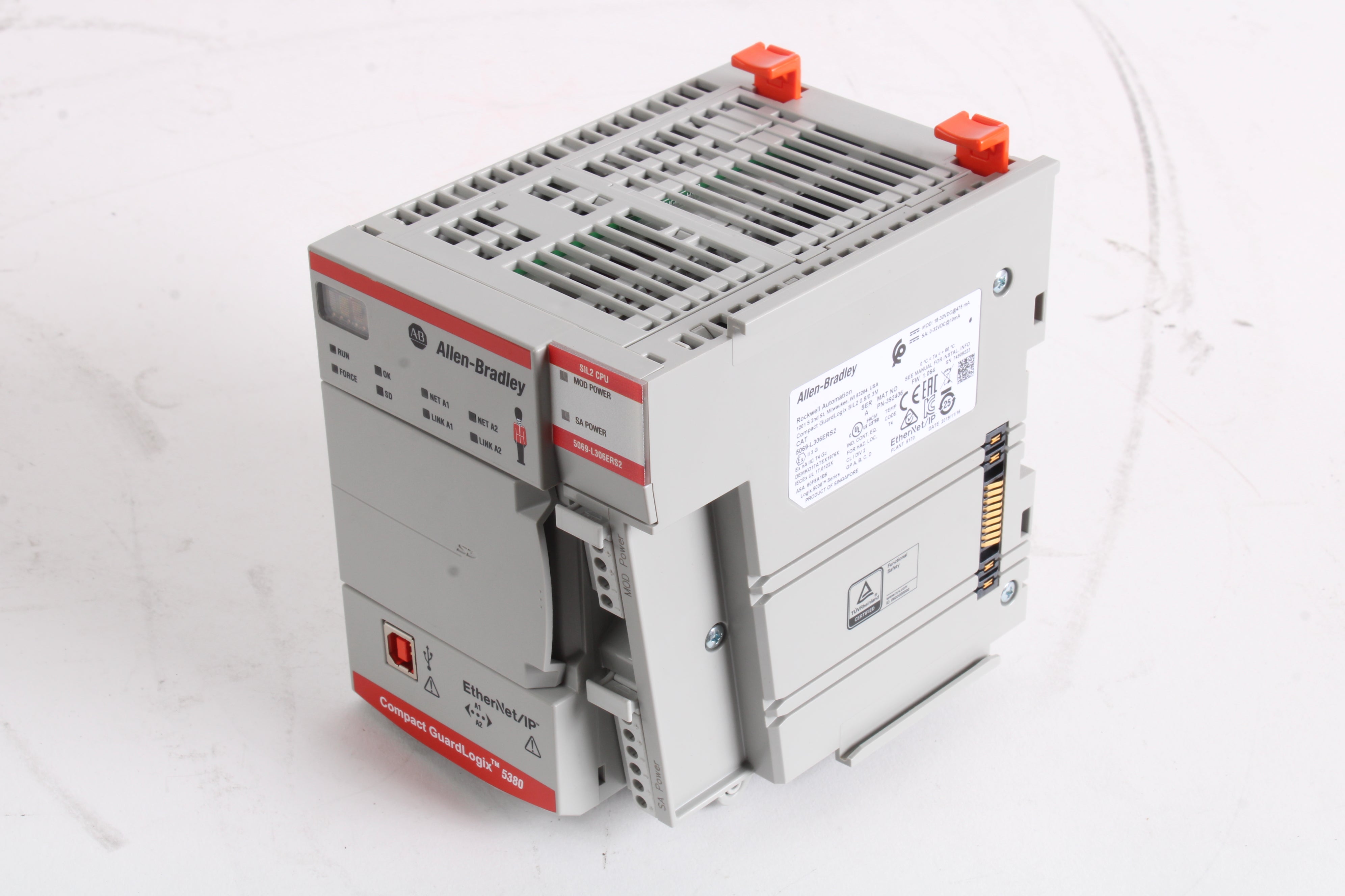 Allen Bradley Compact GuardLogix 5380 SIL20.6/0.3M 5069-L306ERS2 Safet ...