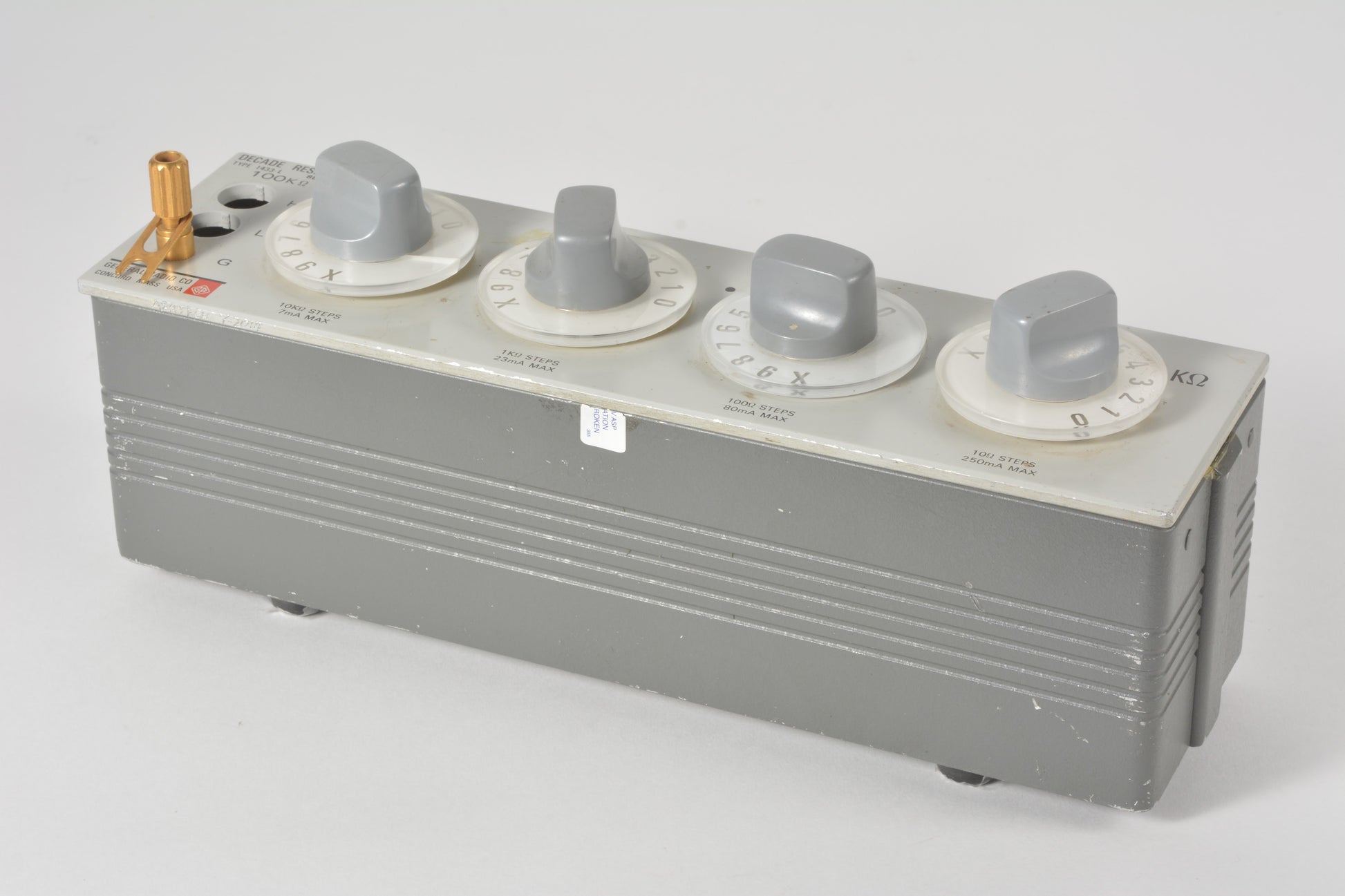 General Radio Decade Resistor Type 1433-L 100 Ohms - AS IS – NTC Tech