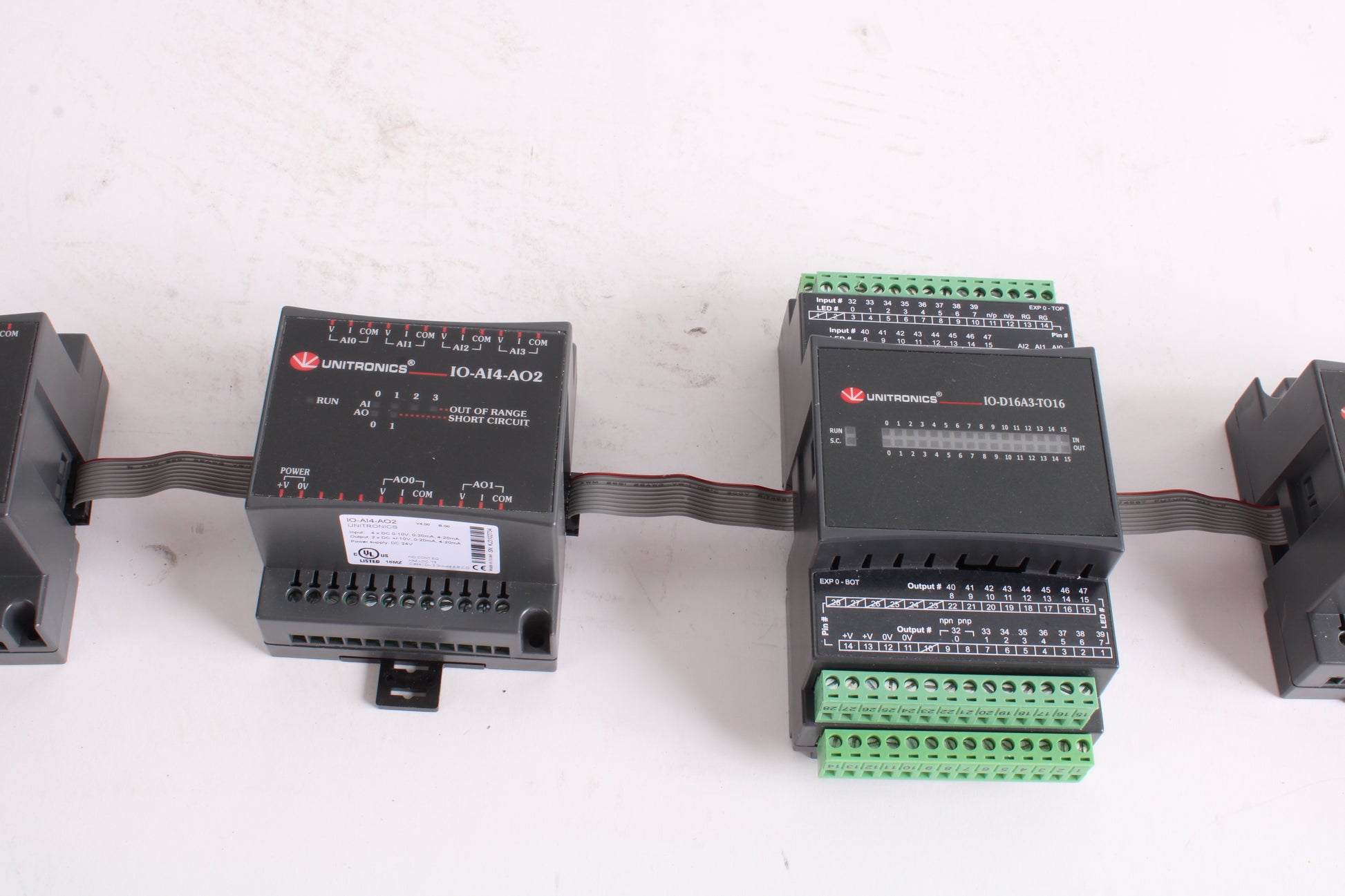 Unitronics EX-A2X / IO-ATC8 / IO-A14-AO2 /IO-D16A3-TO16/ IO-TO16 IO-AO ...
