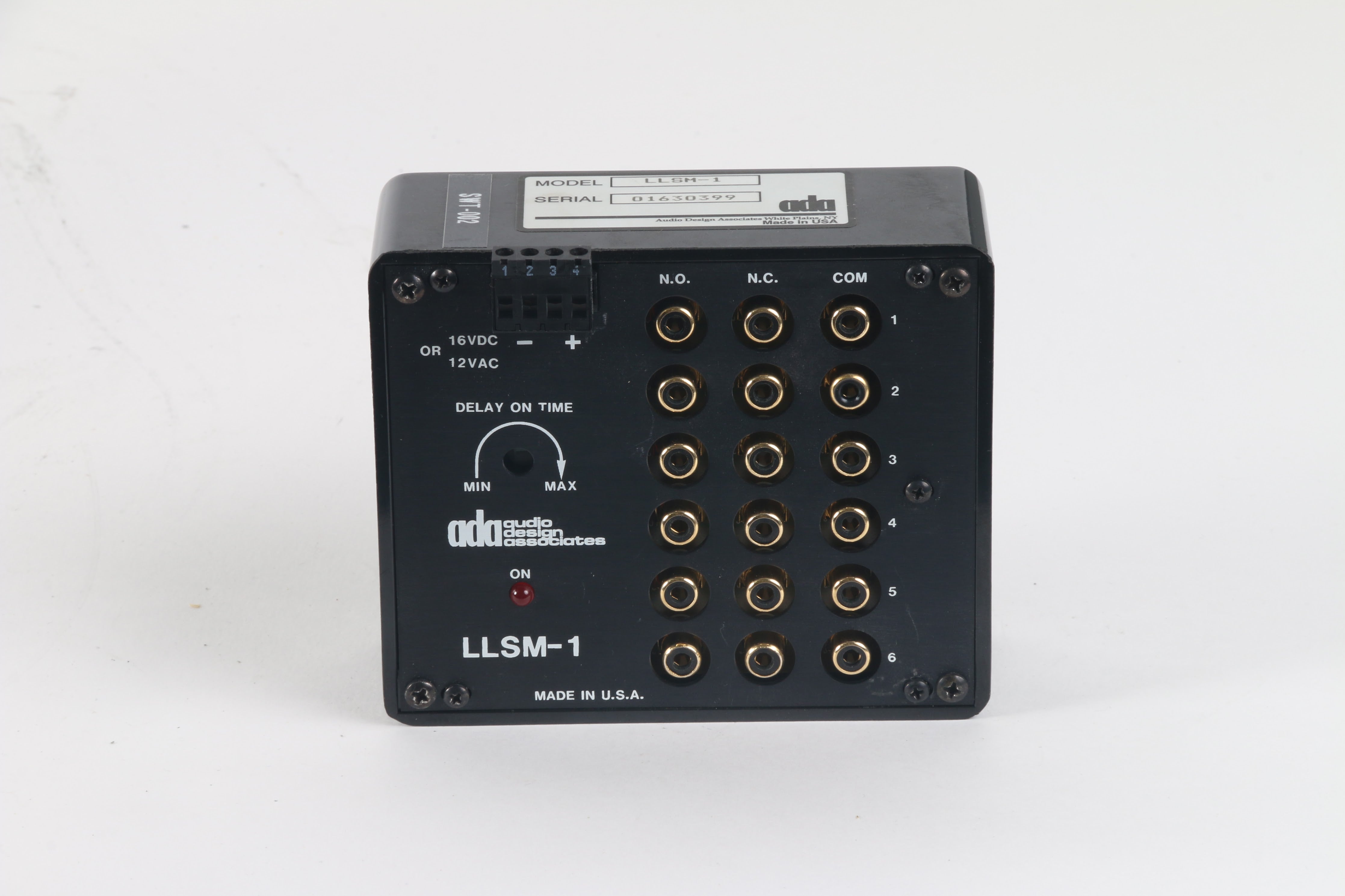 ADA LLSM-1 6-Channel Six Pole Line-Level Switcher Variable Delay Adjus ...