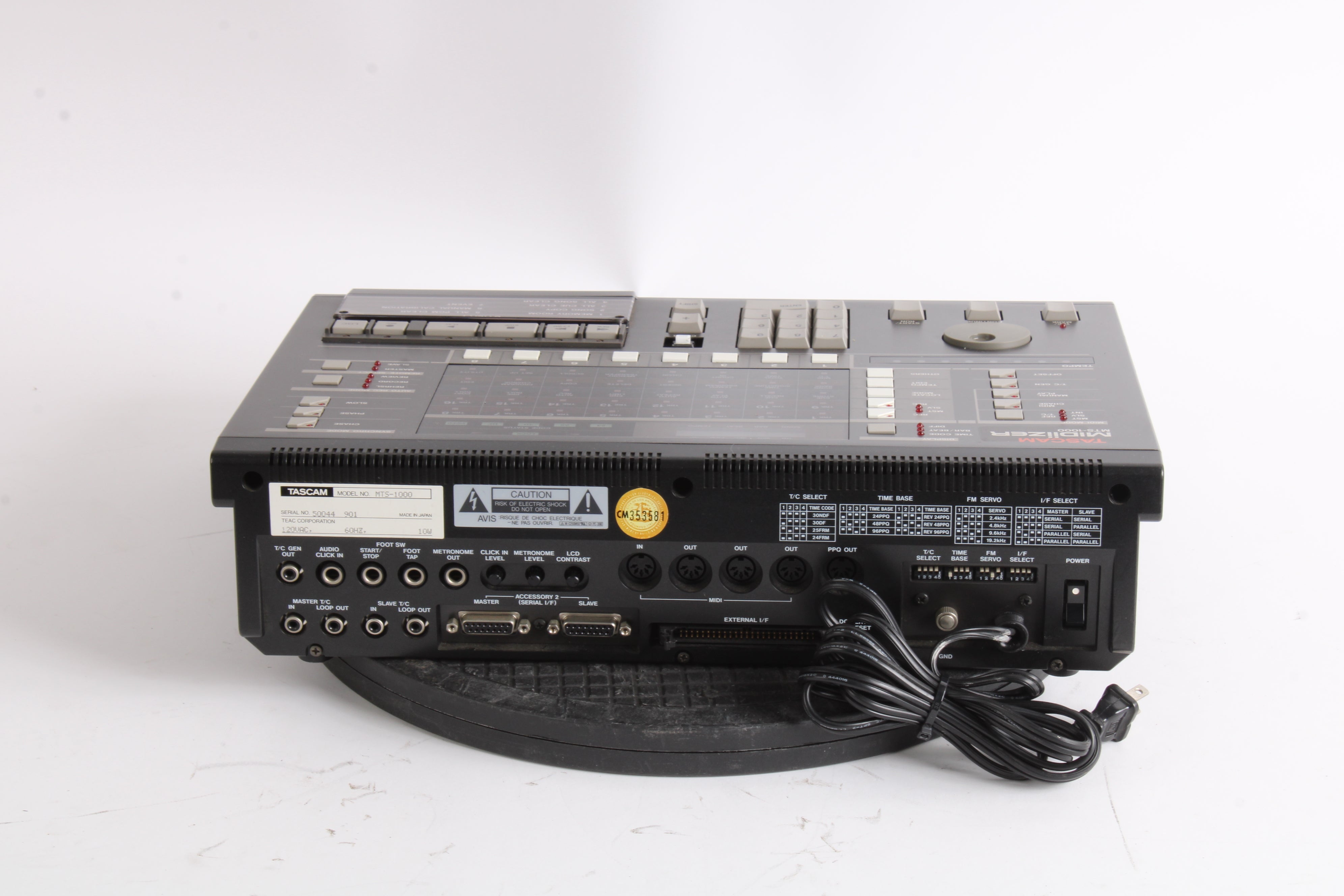 Tascam MTS-1000 MIDIizer Midi Tape Synchronizer – NTC Tech