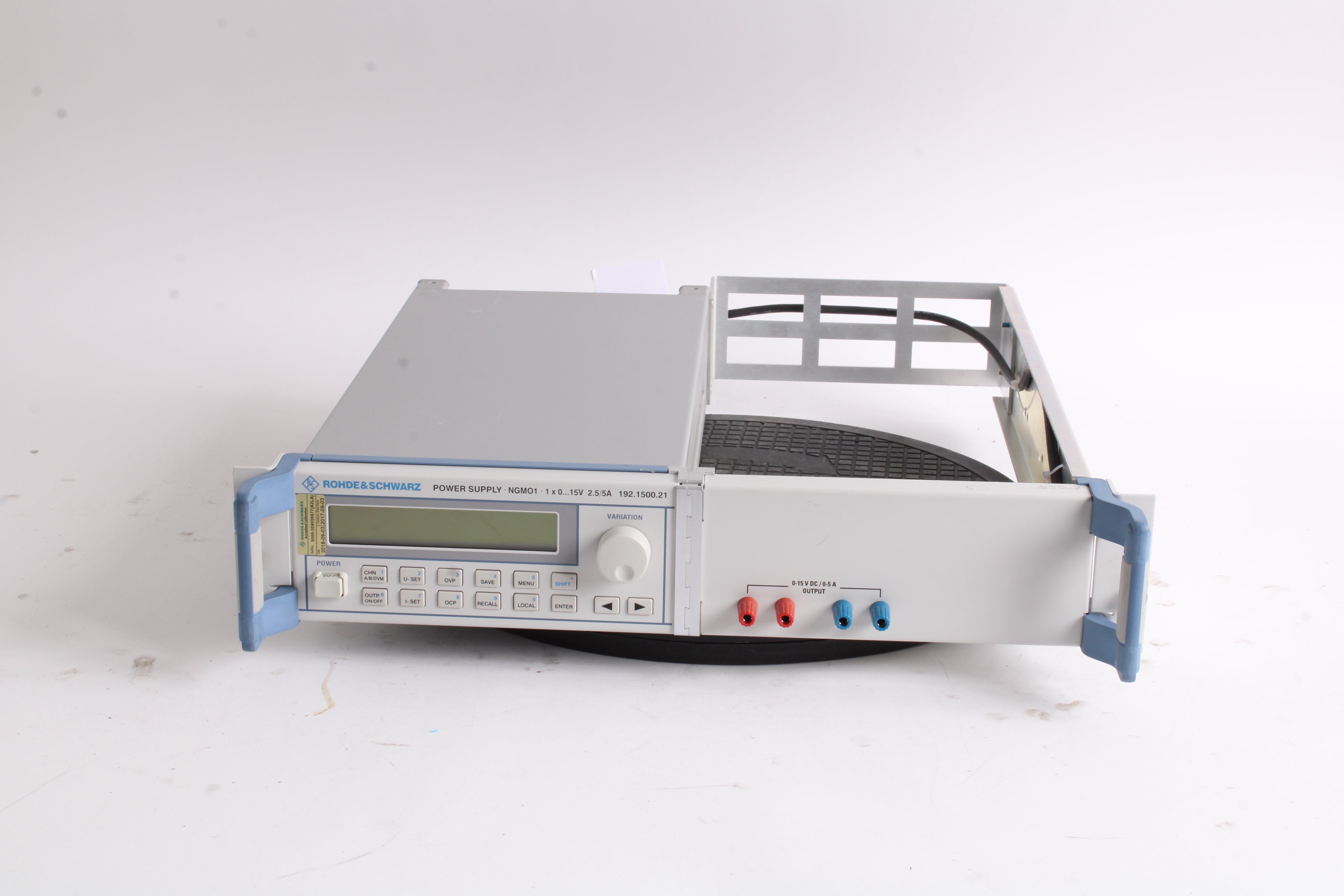 Rohde & Schwarz NGMO1 Precision Power Supply 0-15V 2.5/5A W/ Rack Kit ...