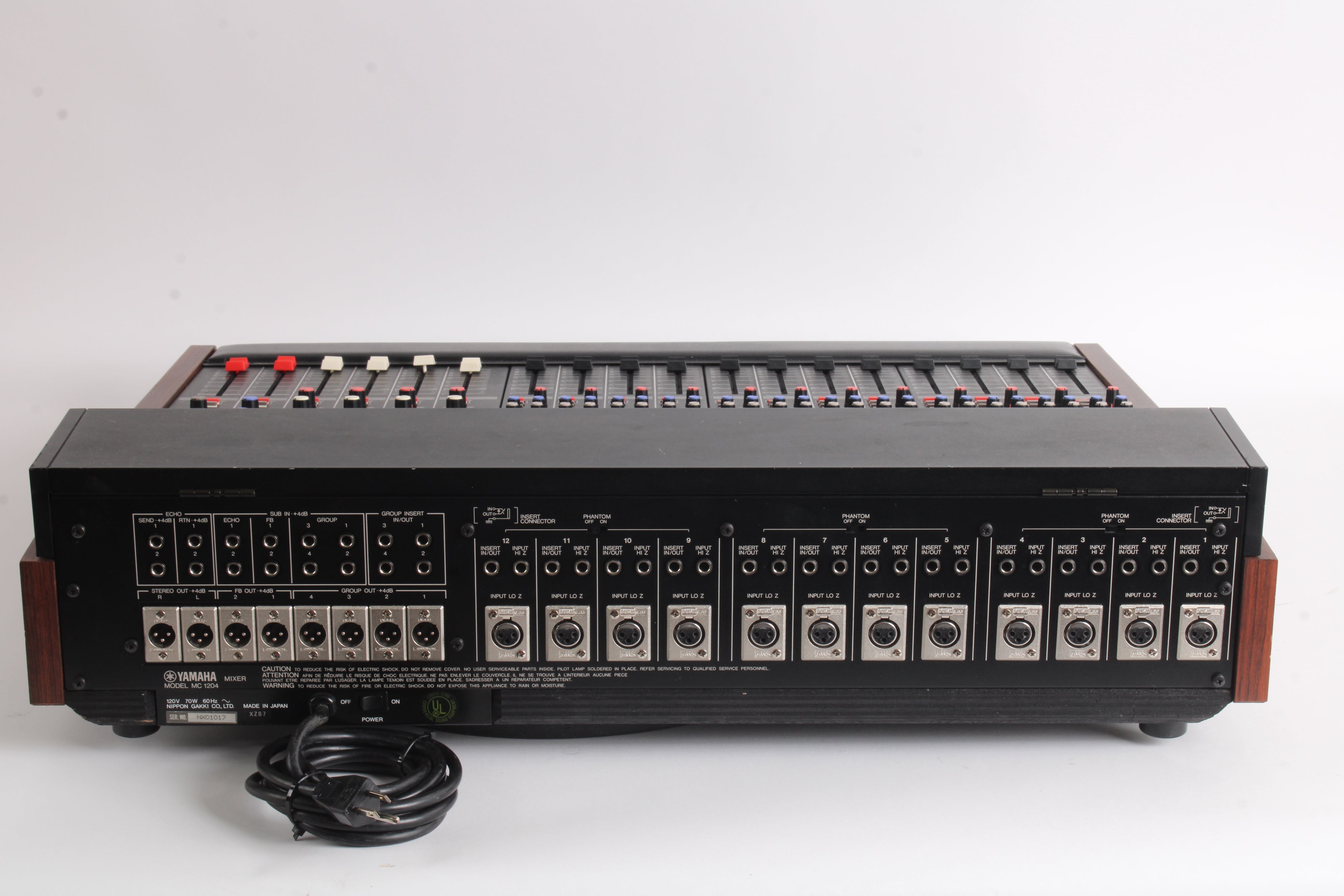 配信機器・PA機器・レコーディング機器 YAMAHA MIXER MC1204 Yamaha MC1204 Analo Audio Mixer Board With Travel Case – NTC Tech