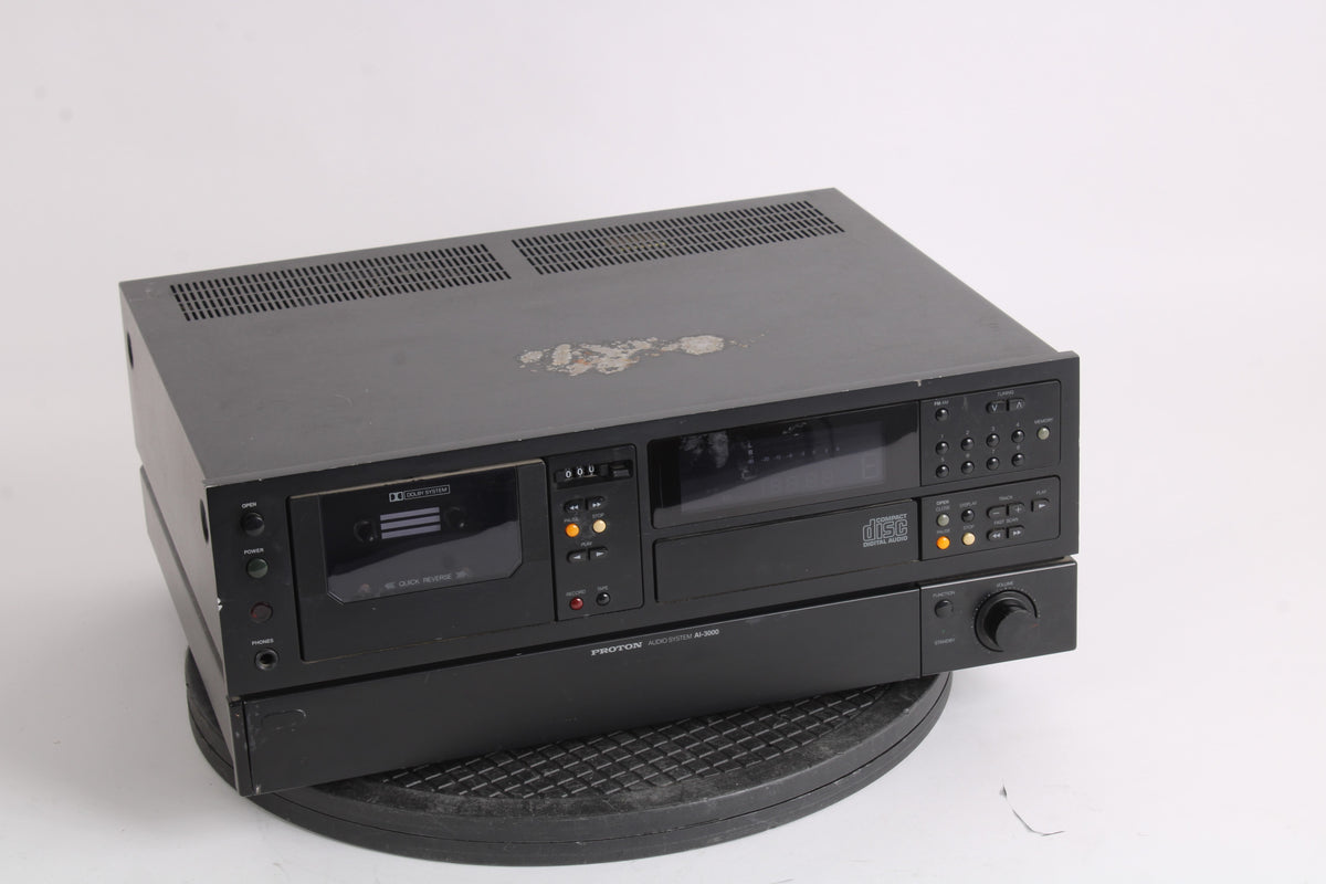 Protron 3000 Proton AI-3000 Audio System Amplifier - AS IS – NTC Tech