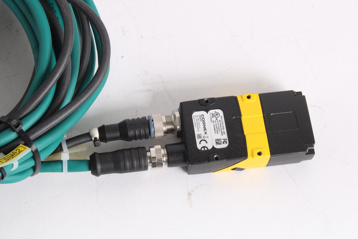 Spx Reader Cognex DM262X Barcode Reader 825-11180-1R A With Green and Black Cable ...