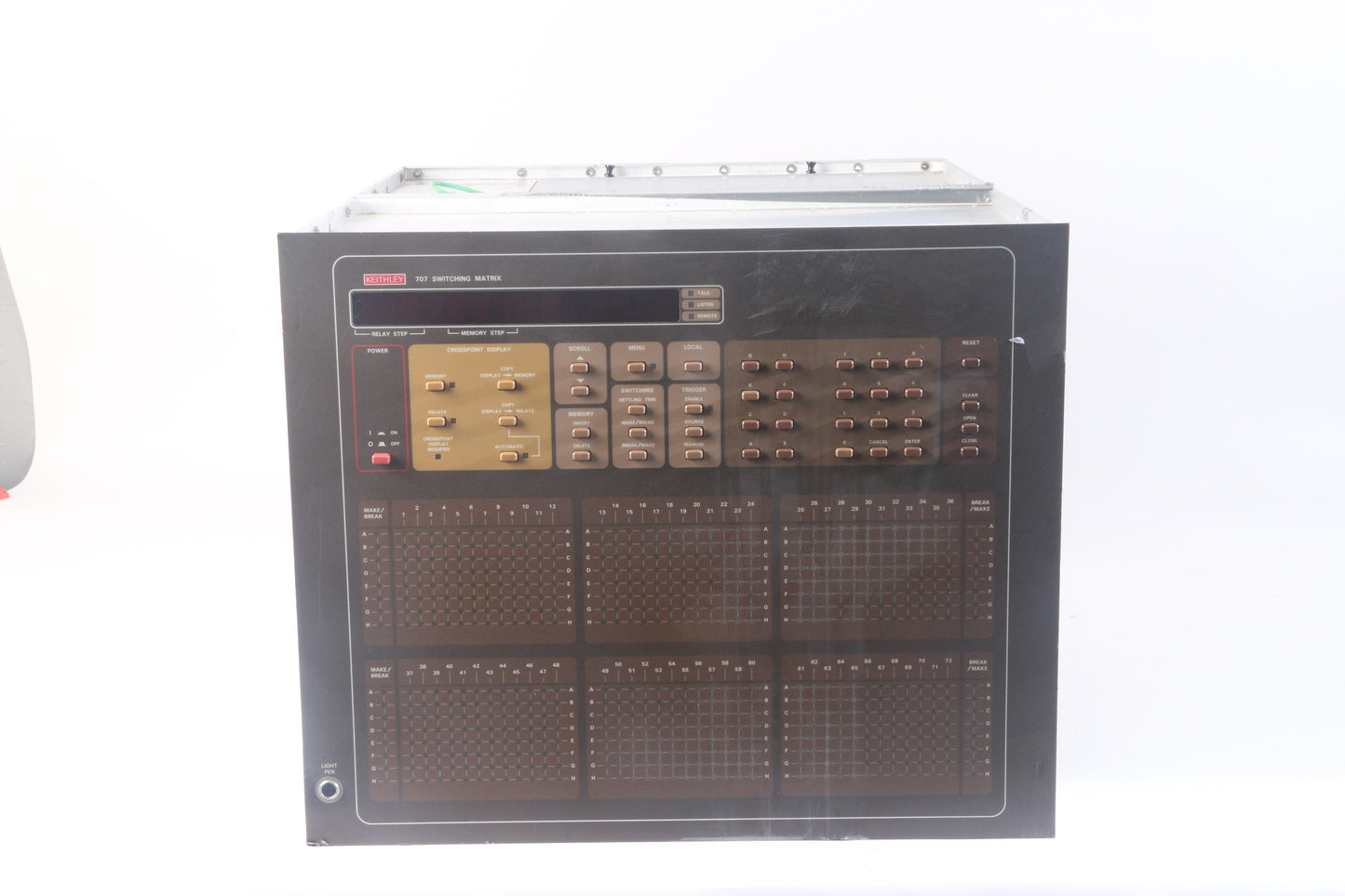 KEITHLEY 707 Switching Matrix Mainframe 6-Slot, 1x 7076 Gen Purpose Ma ...