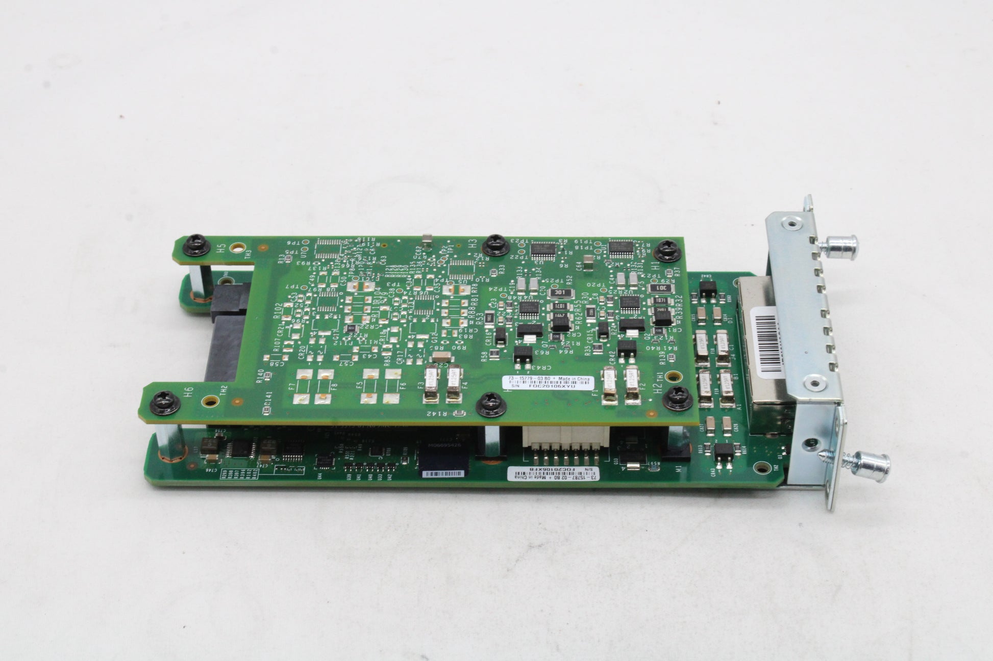 Cisco NIM-4FXO 4 Port Network Interface Module Voice Interface Card 80 ...