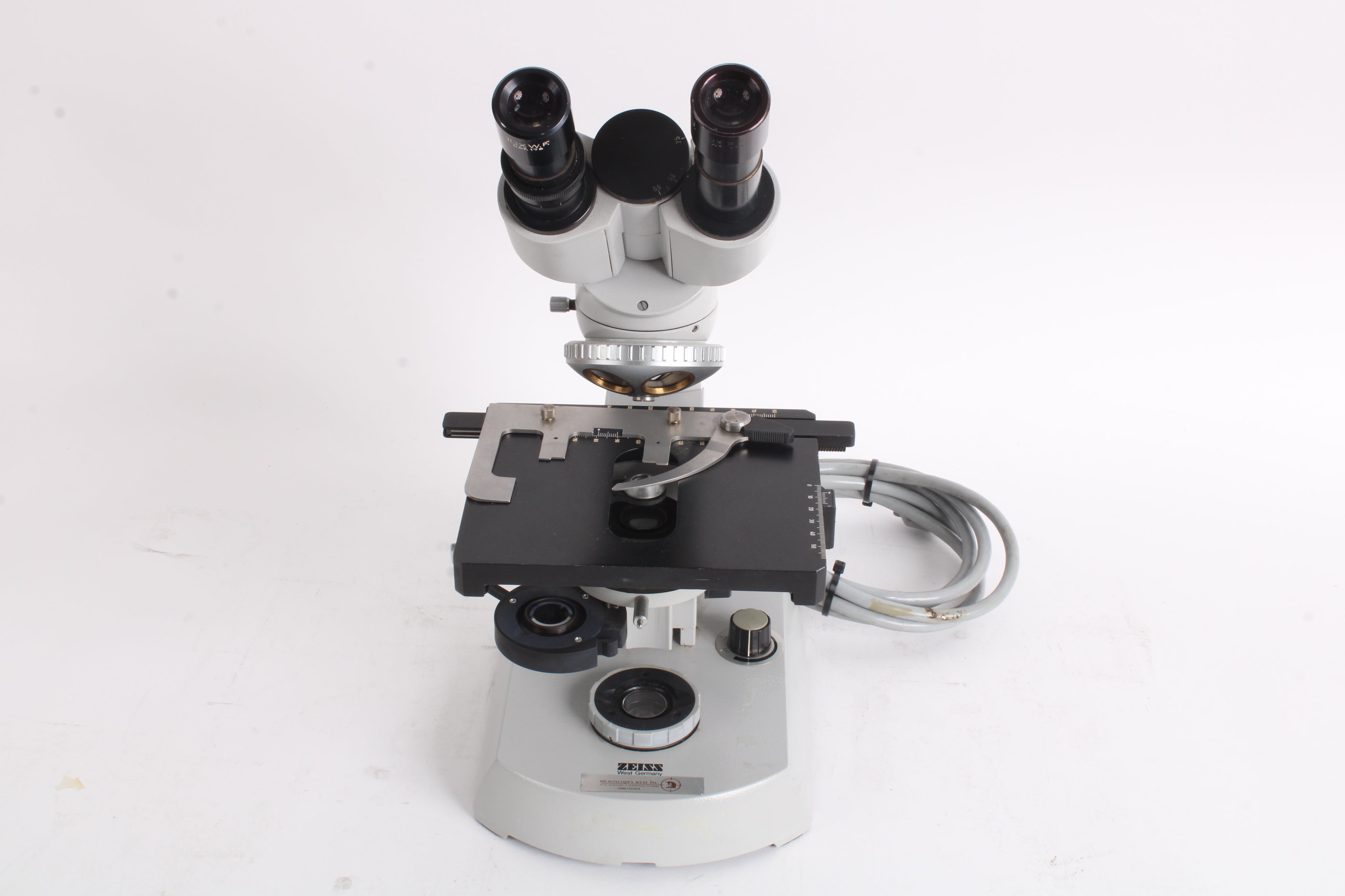 Carl Zeiss Montagesatz T-UL Microscope 467065-9914 W/ 2x AO 10XW.F 176 ...