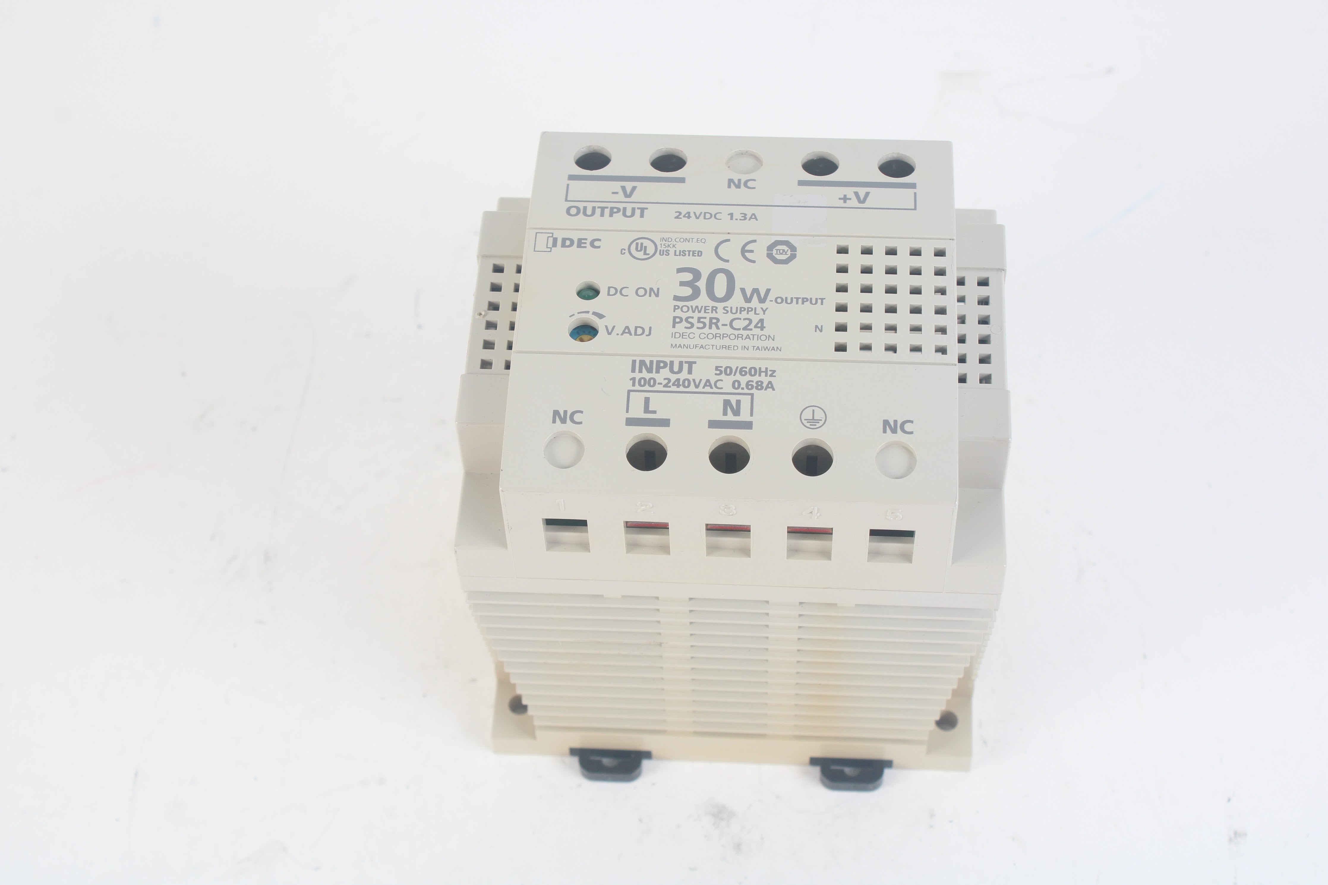 IDEC PS5R-C24 Switching Power Supply / 1.3A / 24VDC - Fair Condition ...