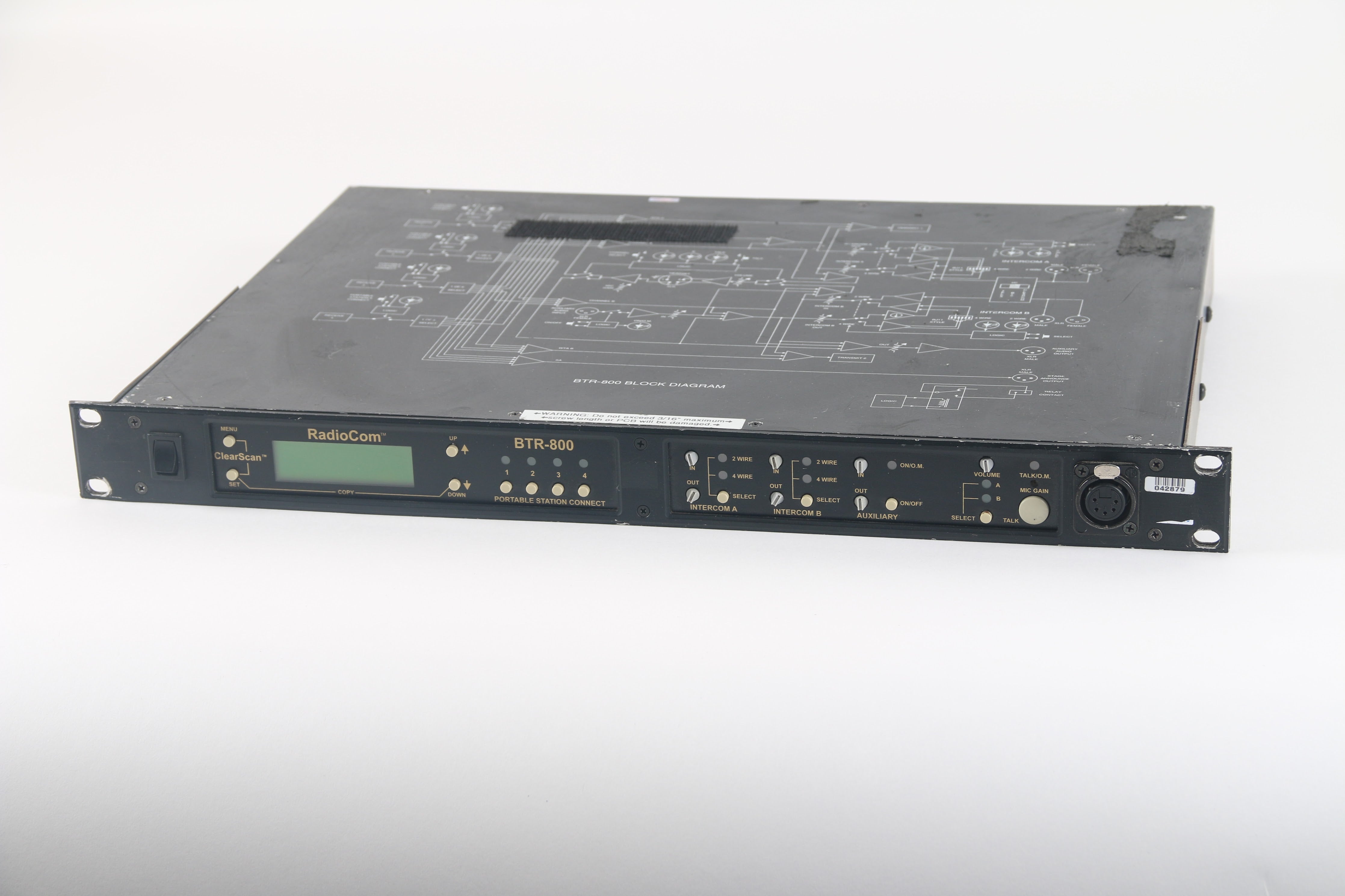 RadioCom BTR-800 Professional Wireless Intercom Base Station System ...