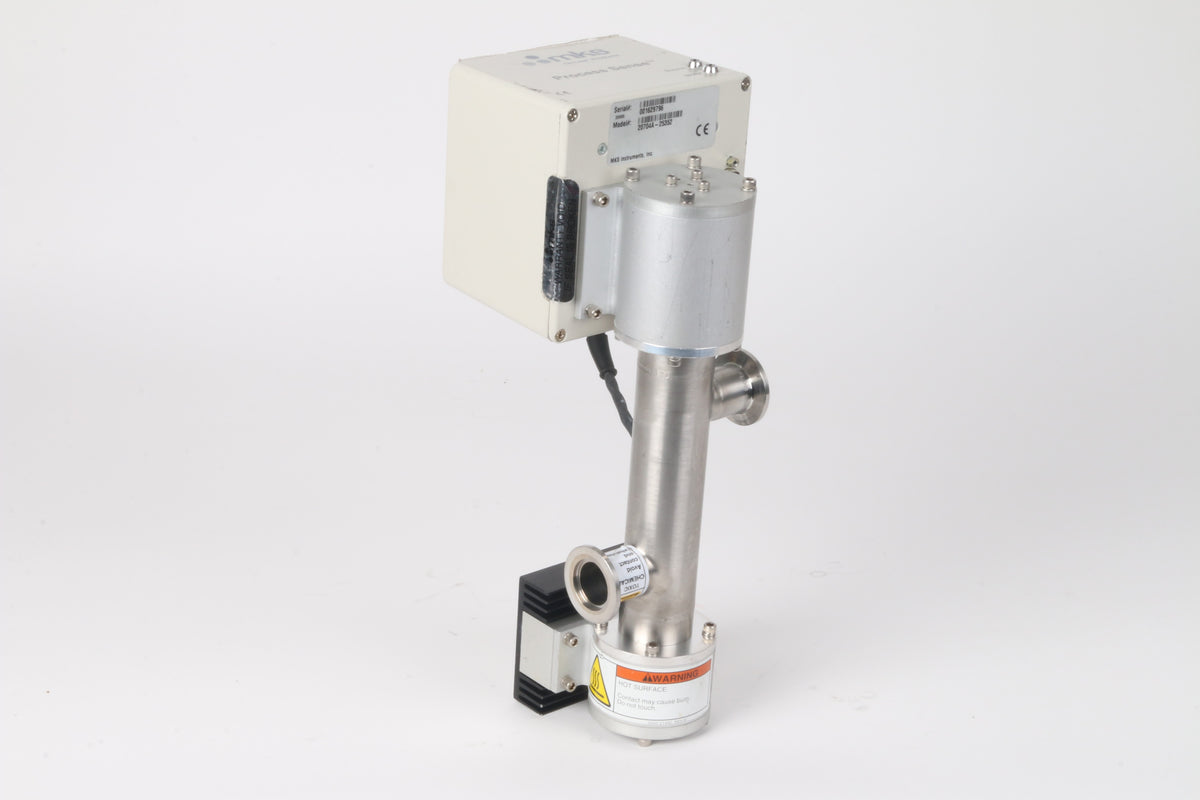 MKS 20704A-25352 Process Sense, Valve, Vacuum Exhaust Monitor, End Poi ...