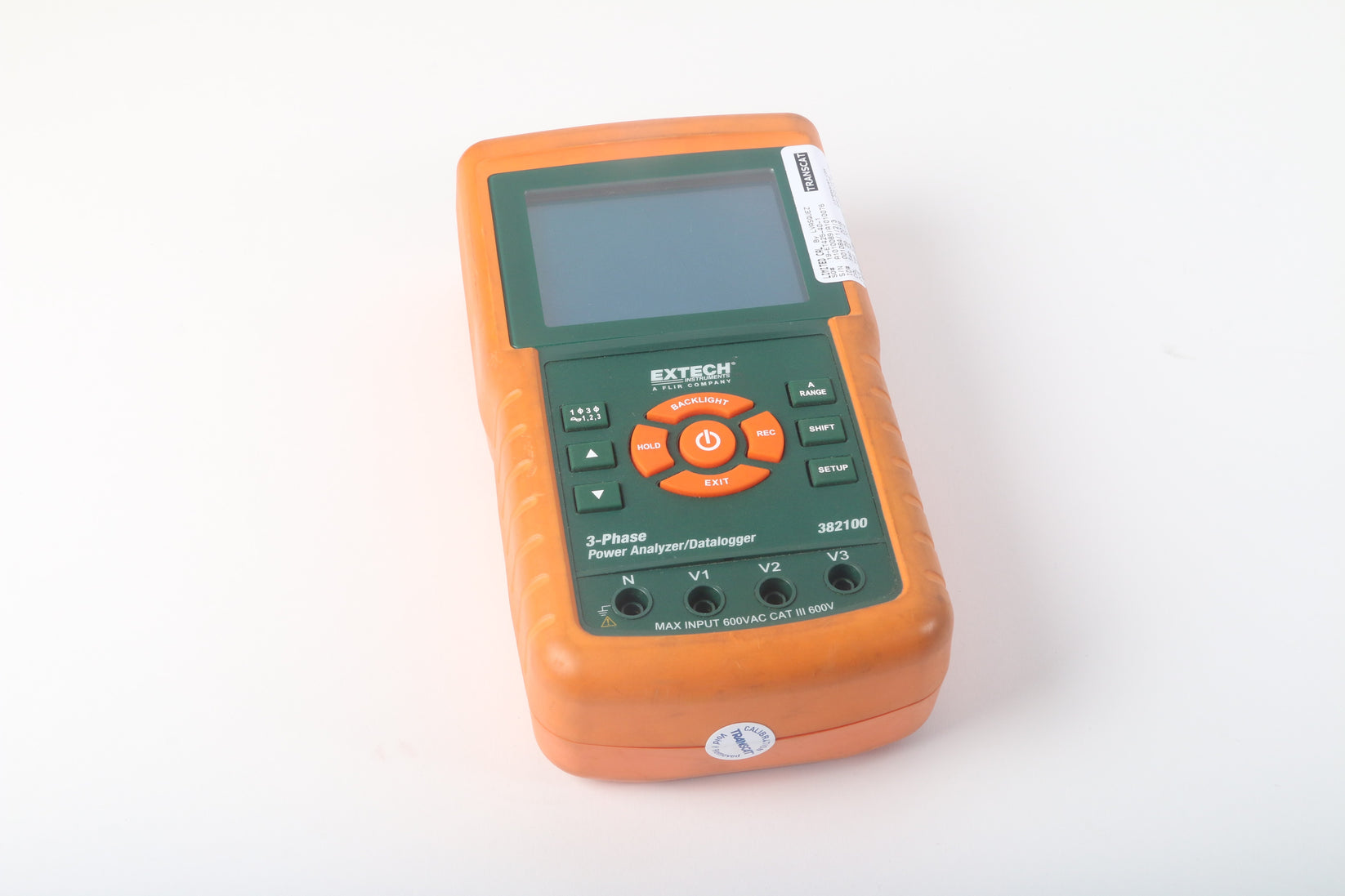 Extech 382100 3-Phase Power Analyzer/ Datalogger Extech 1200A Current ...