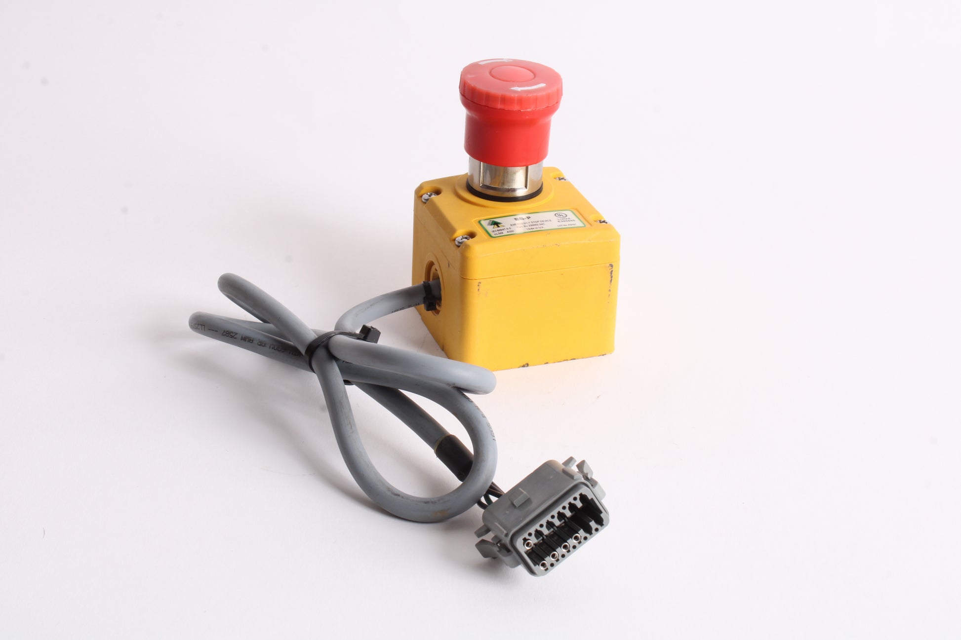 IDEM 230002 3NC Emergency Stop Device Single Pushbutton 3-Pole Safety ...