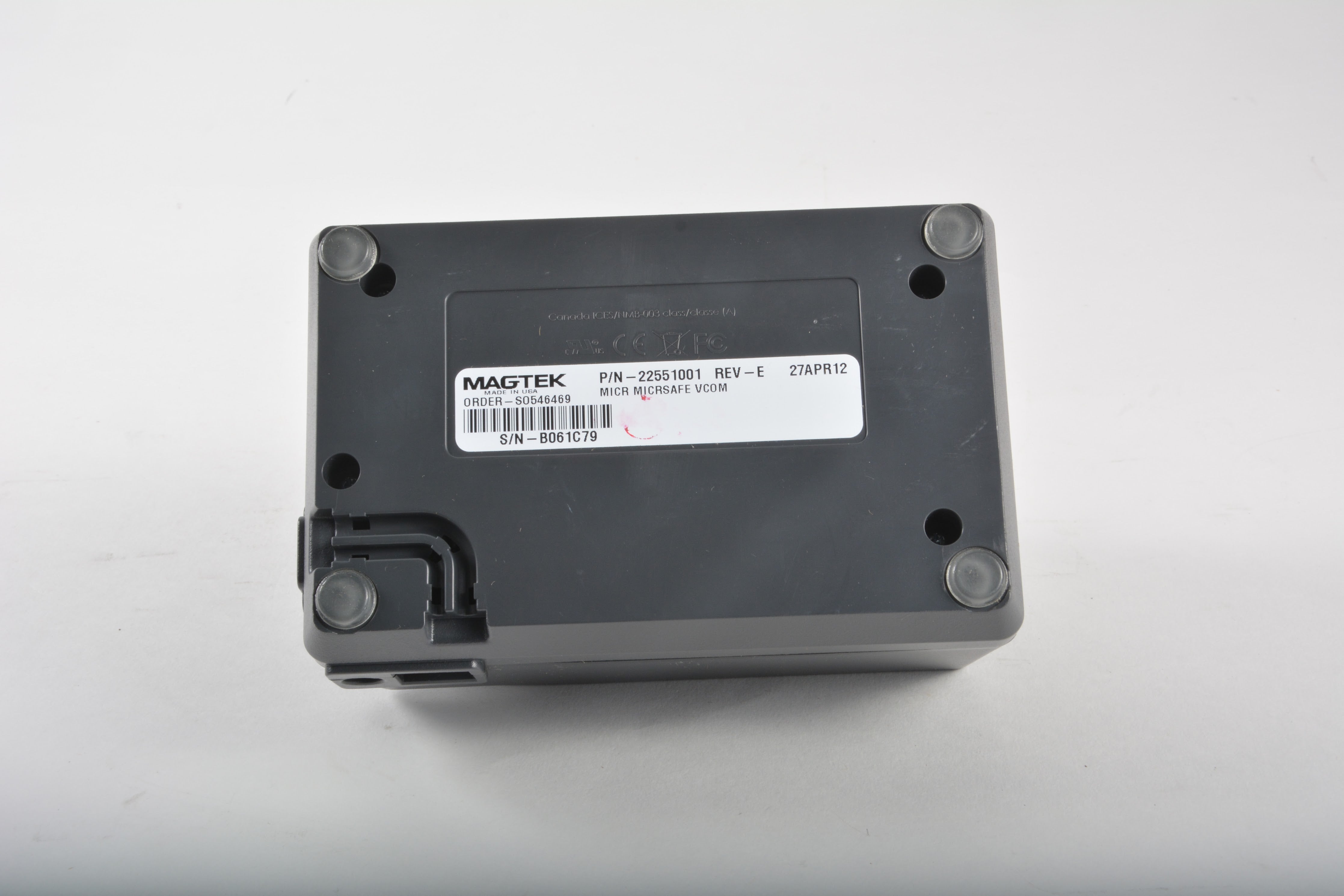 Magtek Microscanner Magtek MircSafe 22551001 Check Scanner - No power cable – NTC Tech