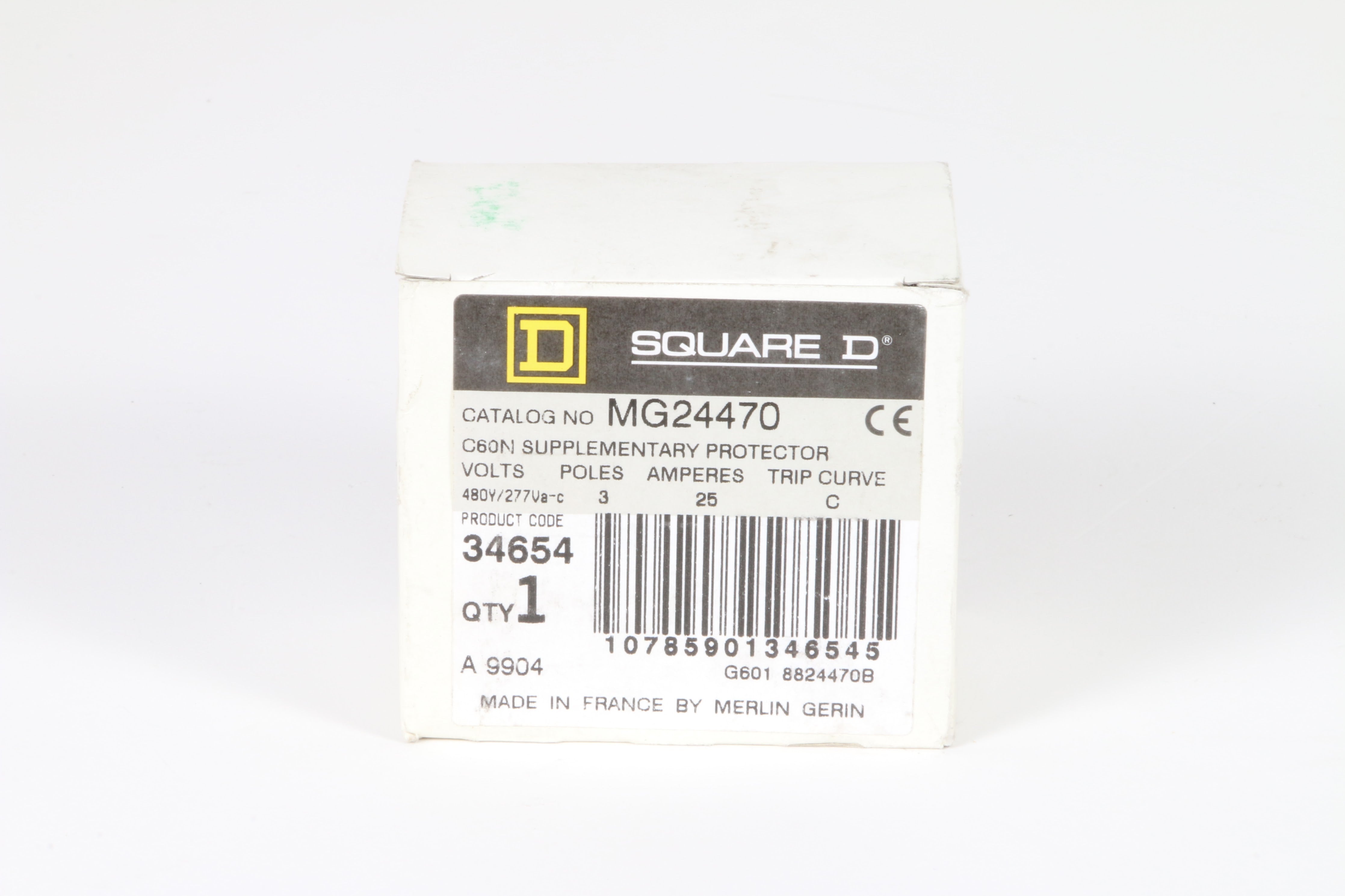 New Merlin Gerin MG24470 Multi 9 C60N 25A Circuit Breaker – NTC Tech