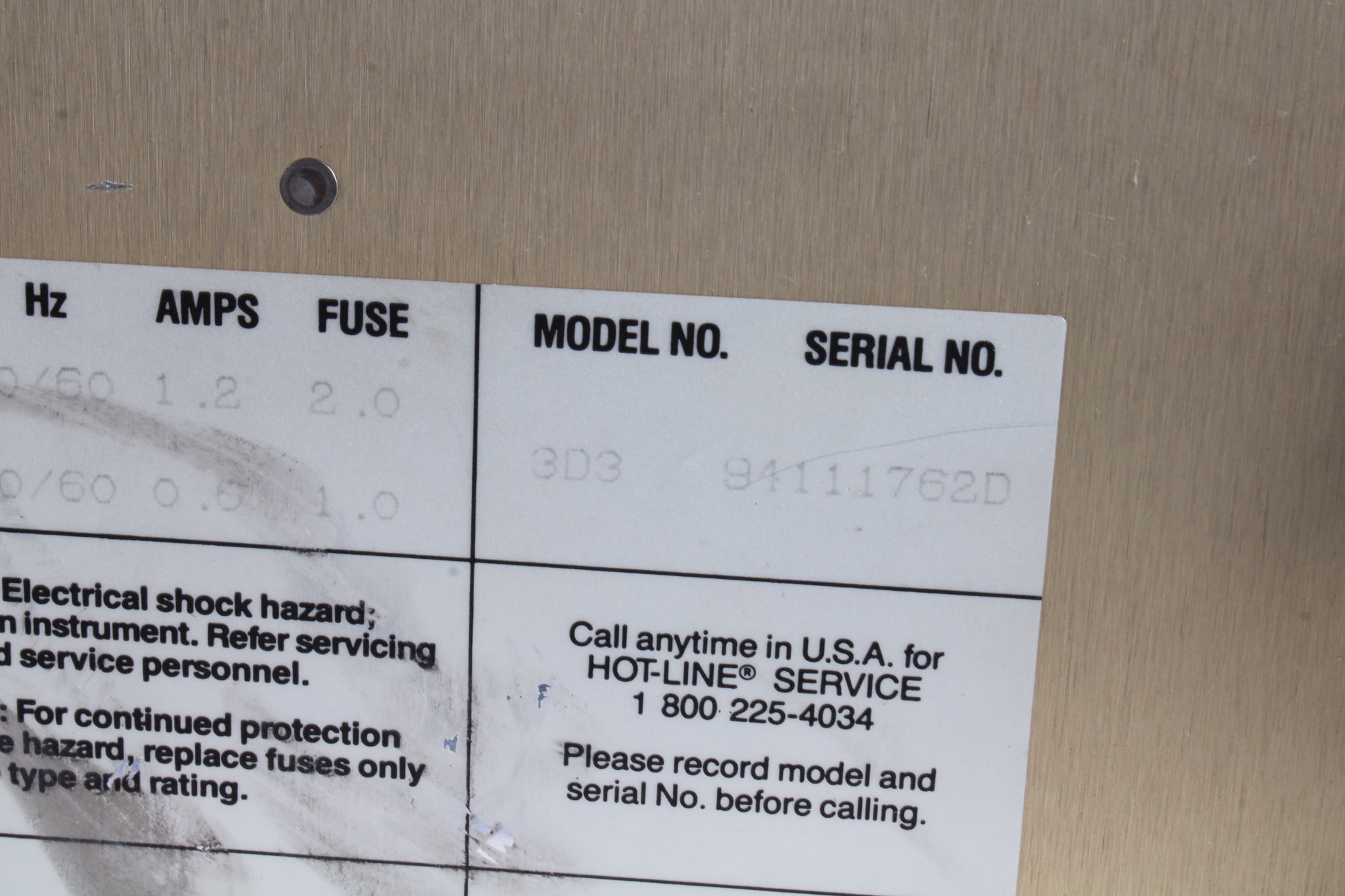 Advanced Instruments 3D3 Osmometer AS IS NTC Tech