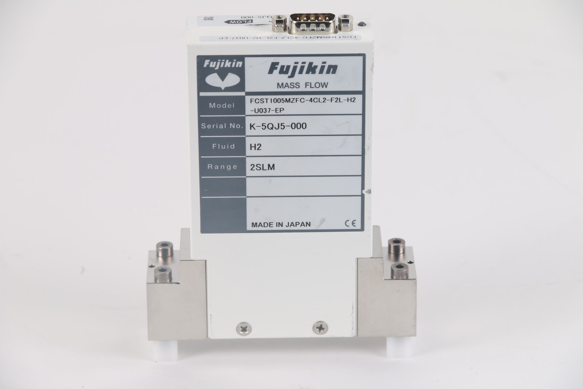 Fujikin FCST1005MZFC4CL2F2LH2U037EP H2 2SLM Mass Flow Controller