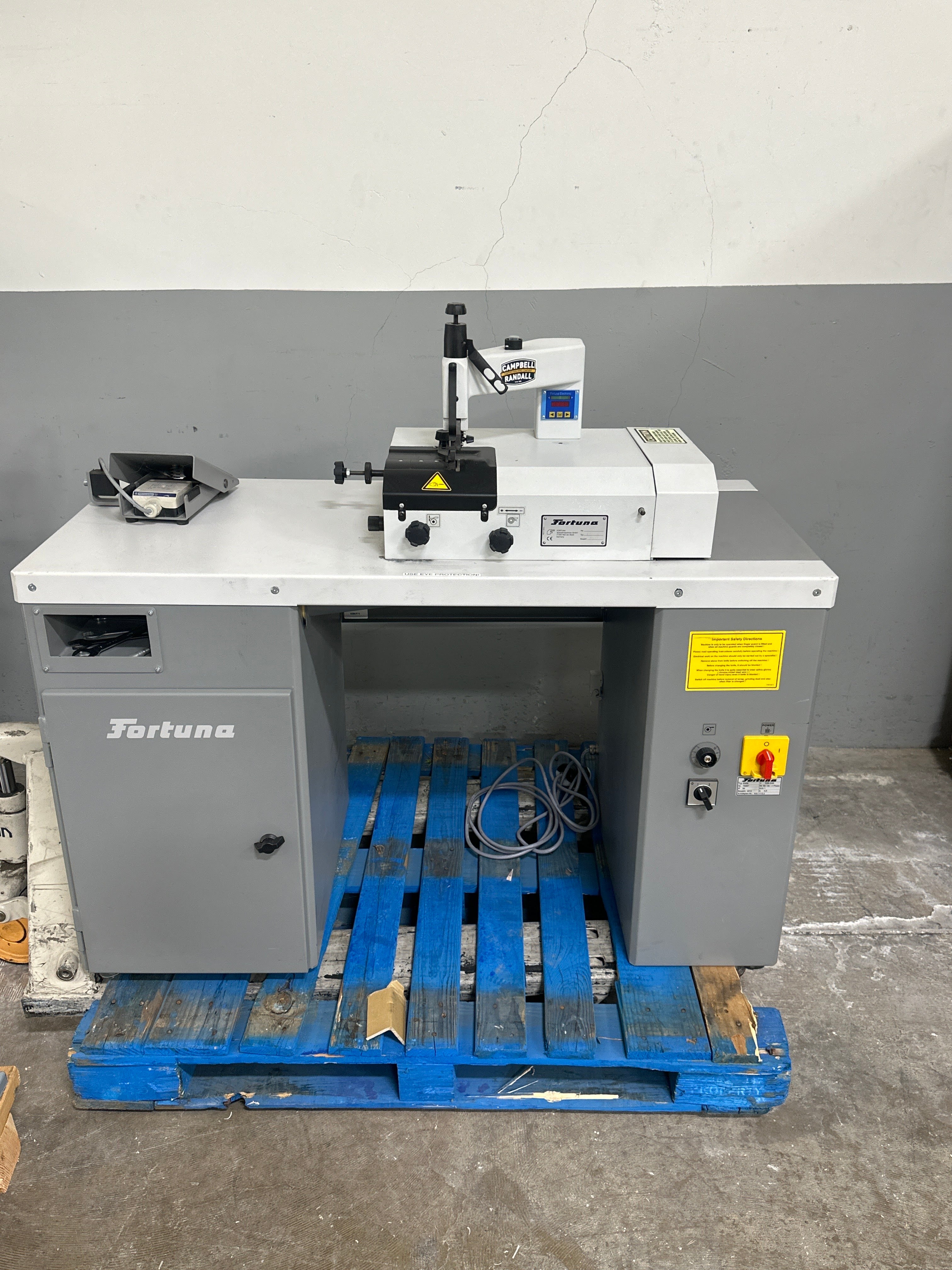 Campbell Randall Fortuna ES 50 Speed Skiver W/ Telemecanique XSD-H6036 ...