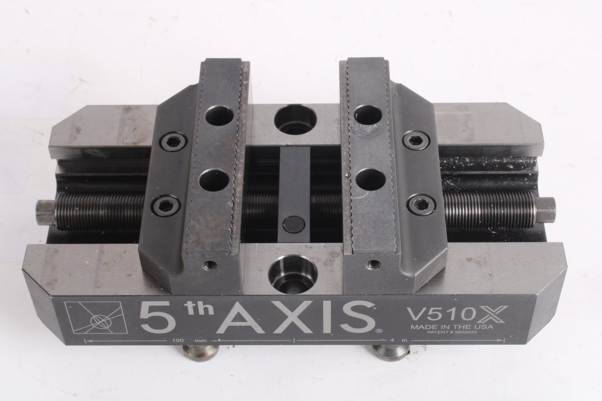 5th Axis R96-V510X Quick Change Large Self-Centering Vise Tooling Syst ...