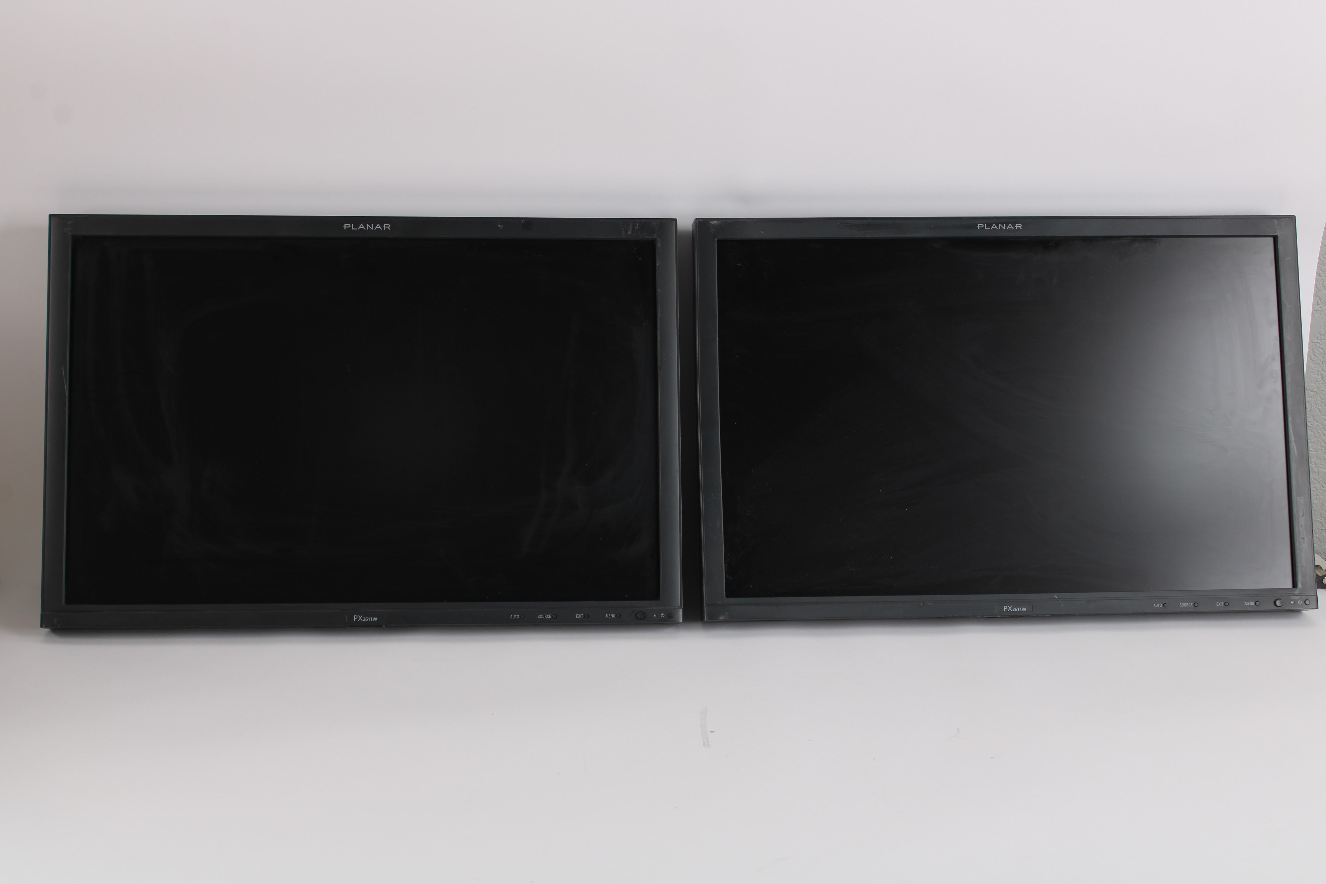 Planar PX2611W 25 Inch LCD Monitor Lot of 2 997-3497-01 – NTC Tech