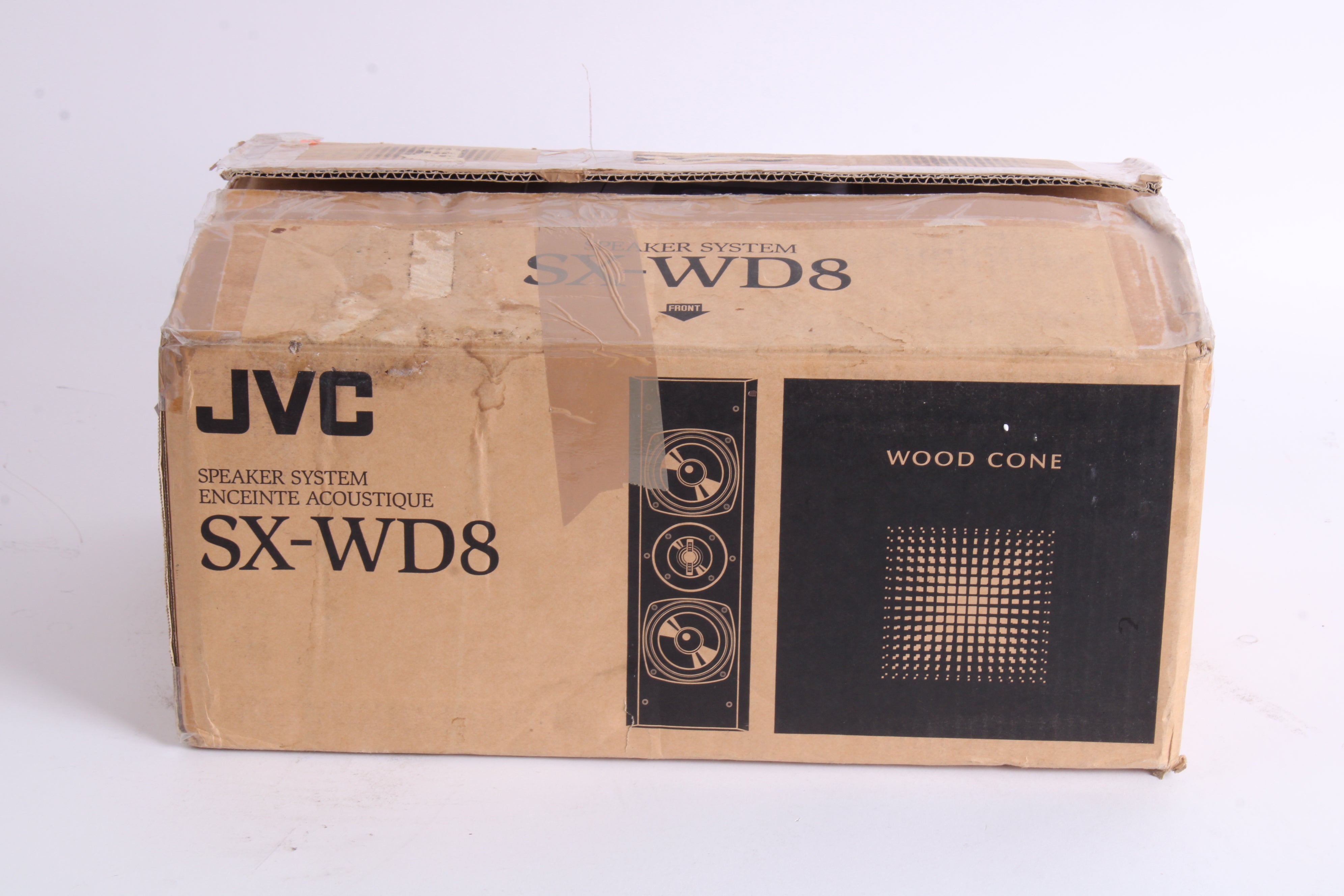 JVC SX-WD8 Wood Cone Book-Shelf Speaker - New Open Box – NTC Tech