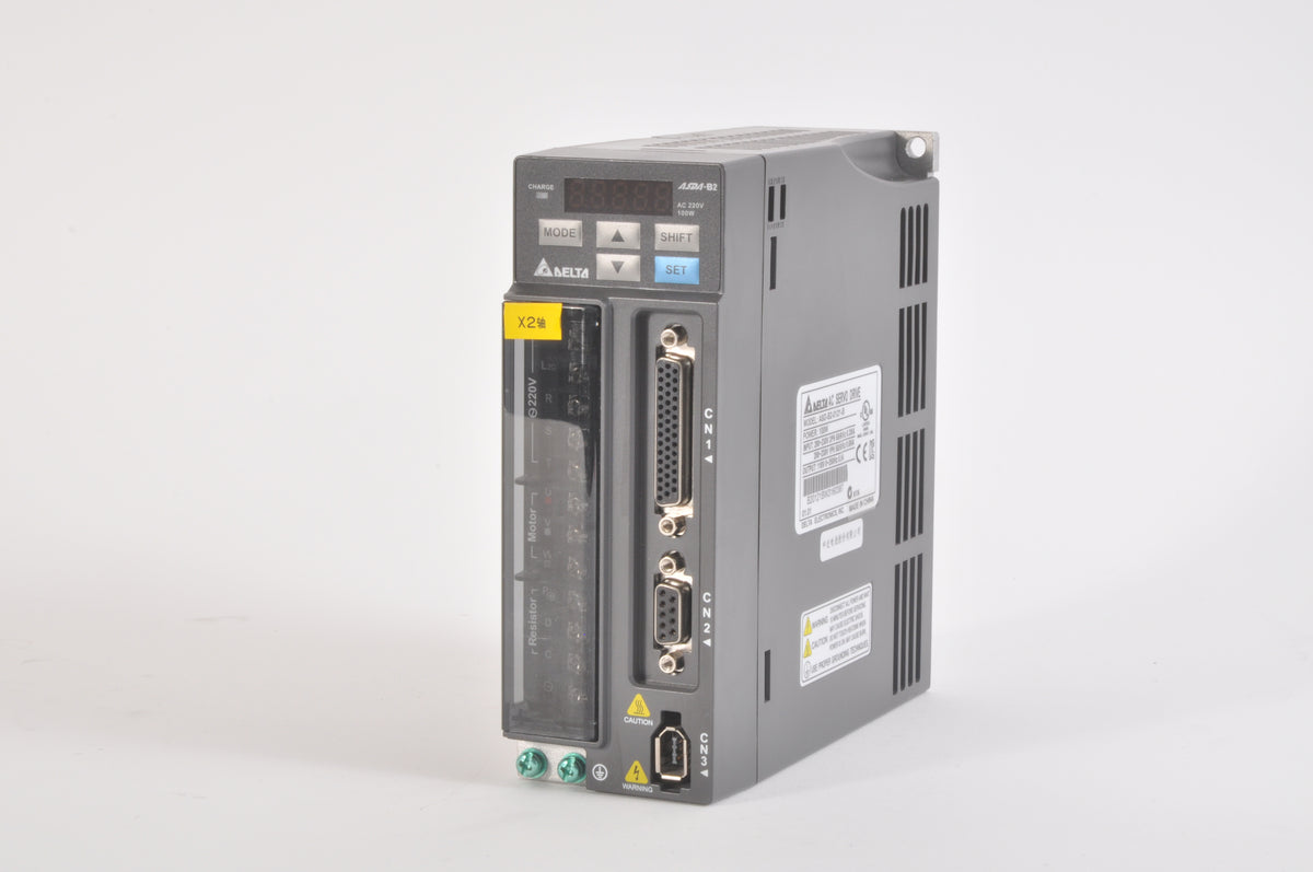 Delta ASD-B2-0121-B AC 220V 100W Servo Drive – NTC Tech