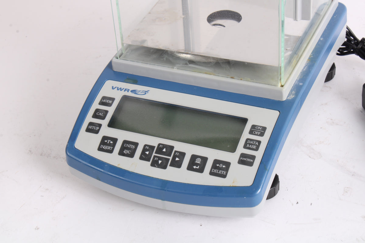 Computer Table Vwr VWR B2-Series VWR-124B Analytical and Precision Balance With Power sup ...