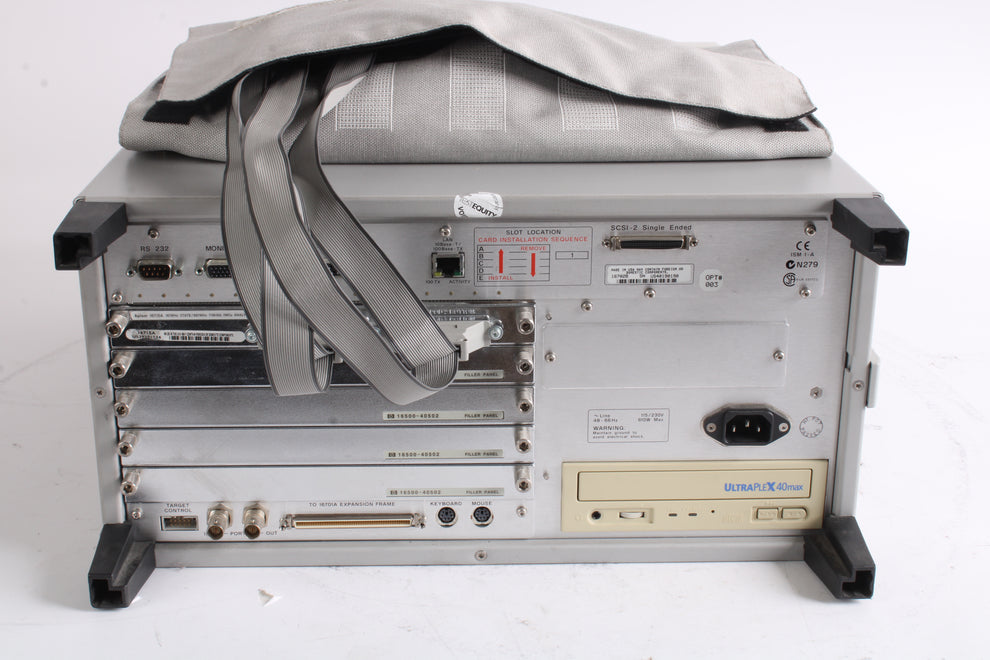 Agilent 16702B Logic Analysis System W/ 16715A Module and 2x Pod Cable