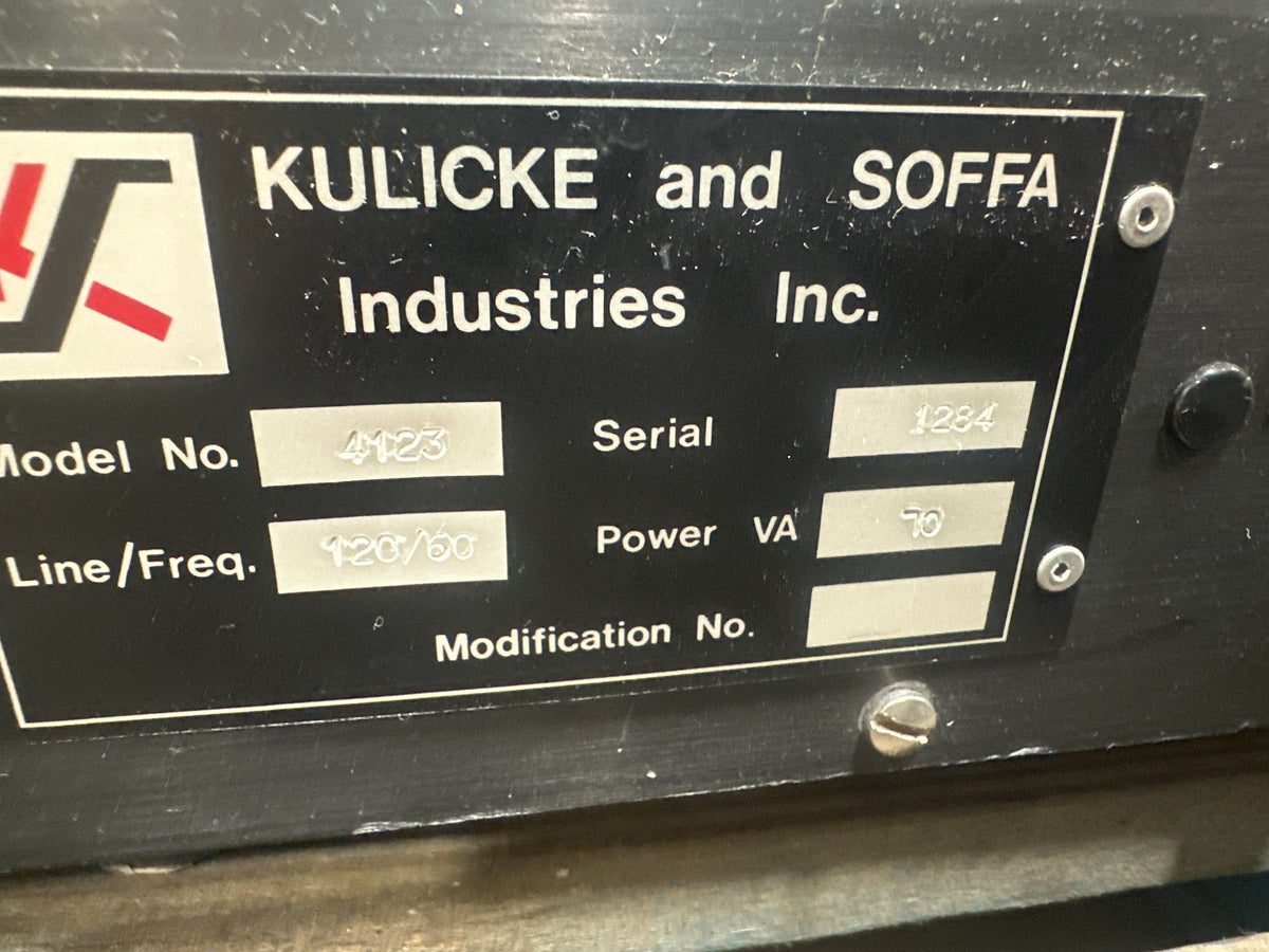 Kulicke Soffa Model 4123 Universal Wire Bonder W/ Bausch & Lomb micros ...