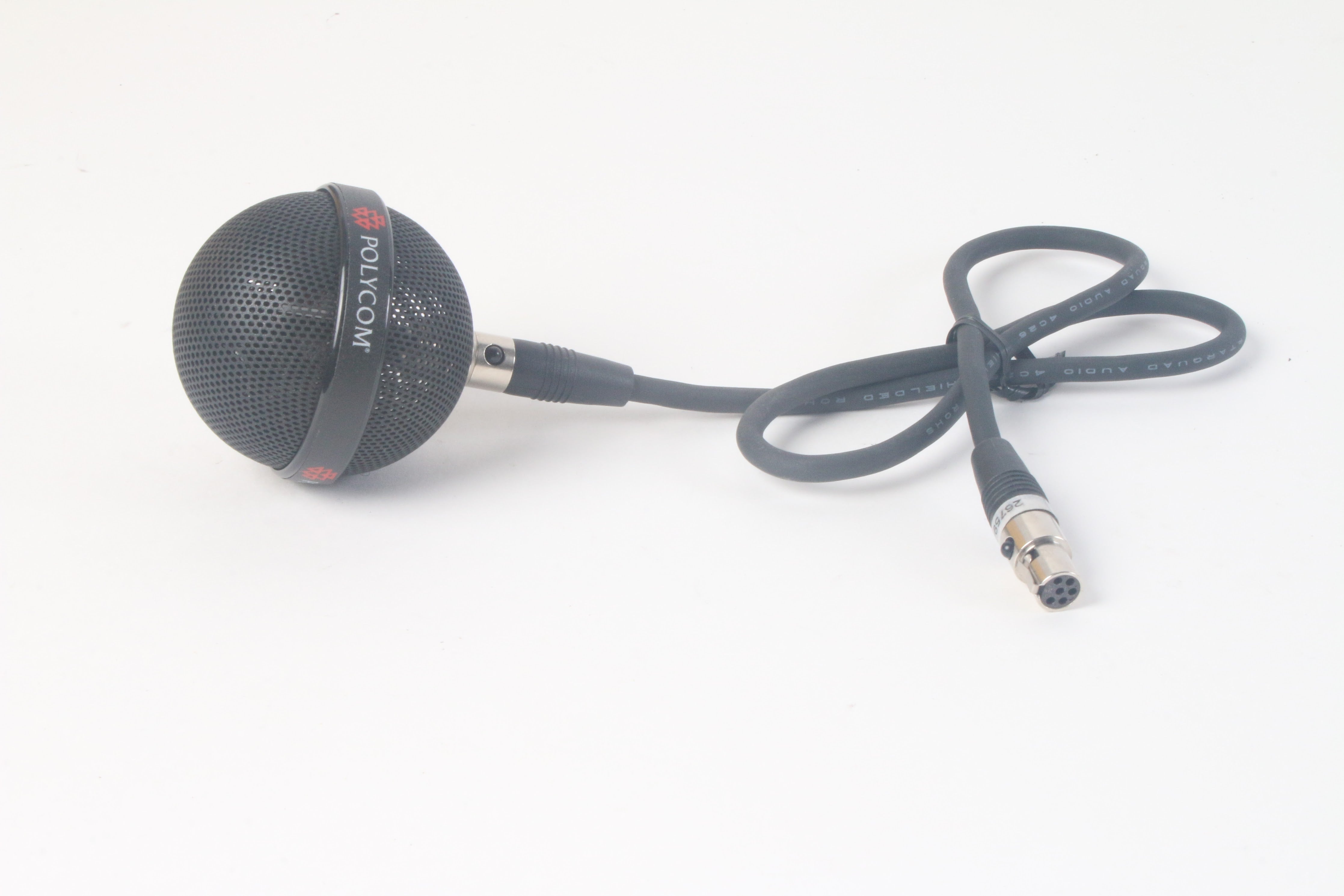 Polycom HDX Ceiling Ball Microphone - Black W/ 24 Inch Cable – NTC Tech