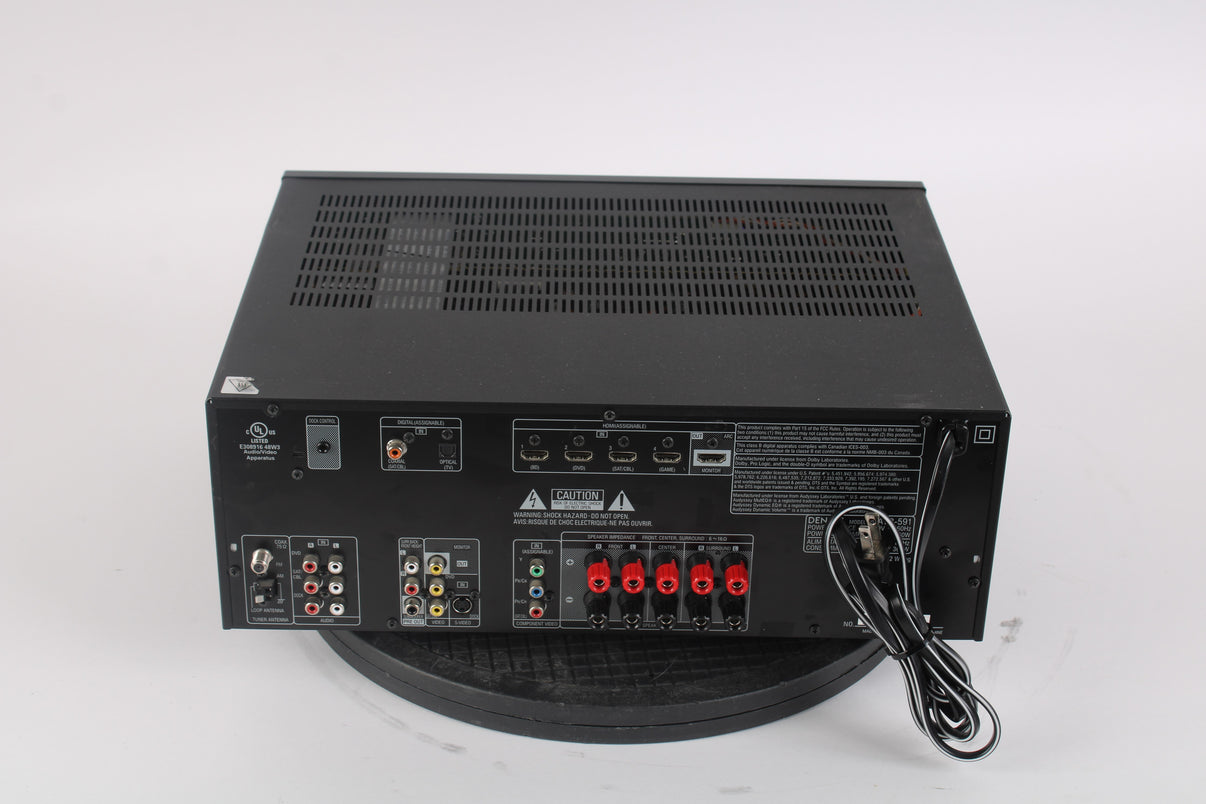 Denon AVR-591 5.1 Channel AV Surround Receiver – NTC Tech