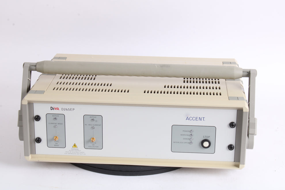 Accent Optical Technologies DiVA D265EP Dynamic I(V) Analyzer – NTC Tech