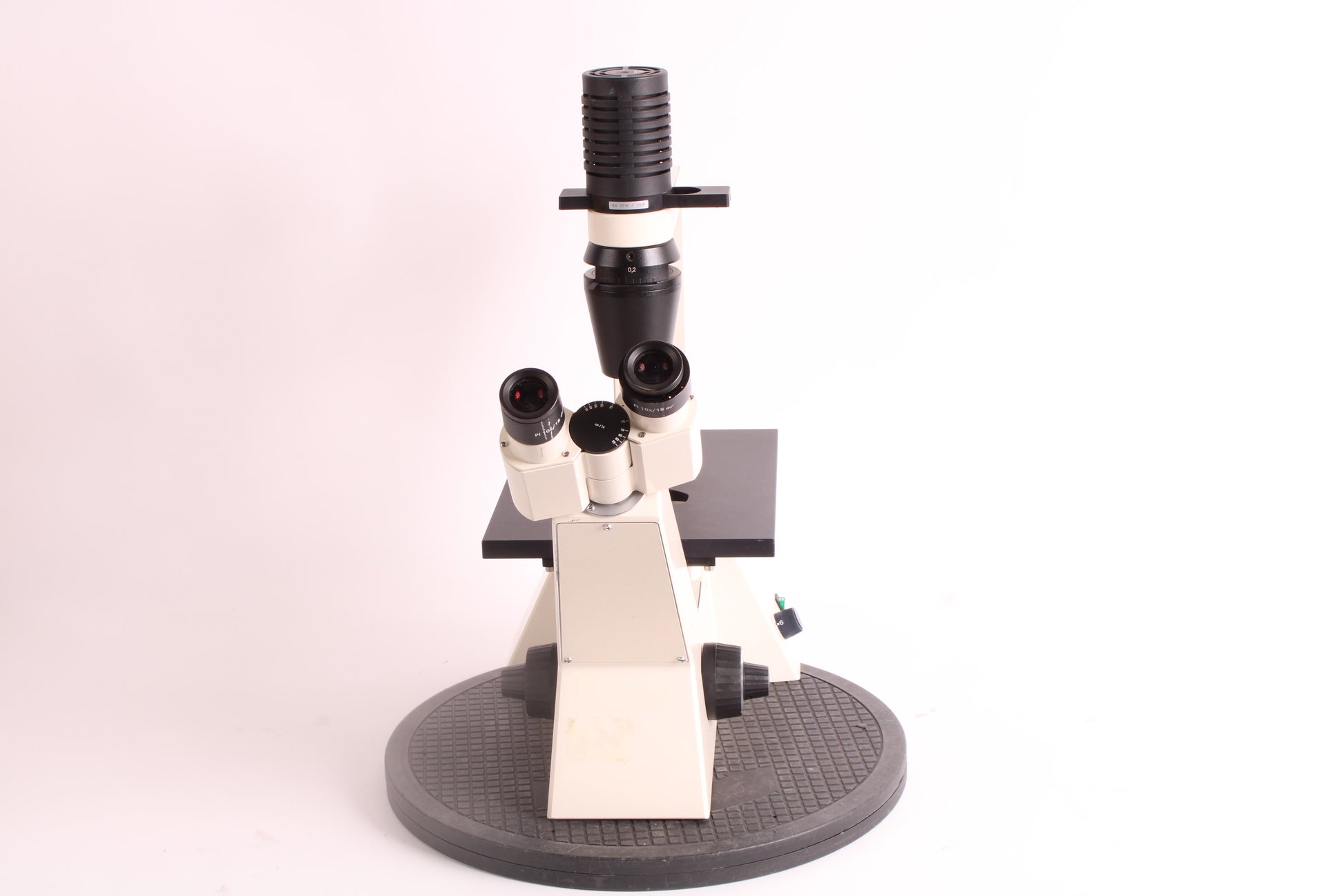 Carl Zeiss Invertoskop Inverted Contrast Microscope W/ Ocular Lens & O ...