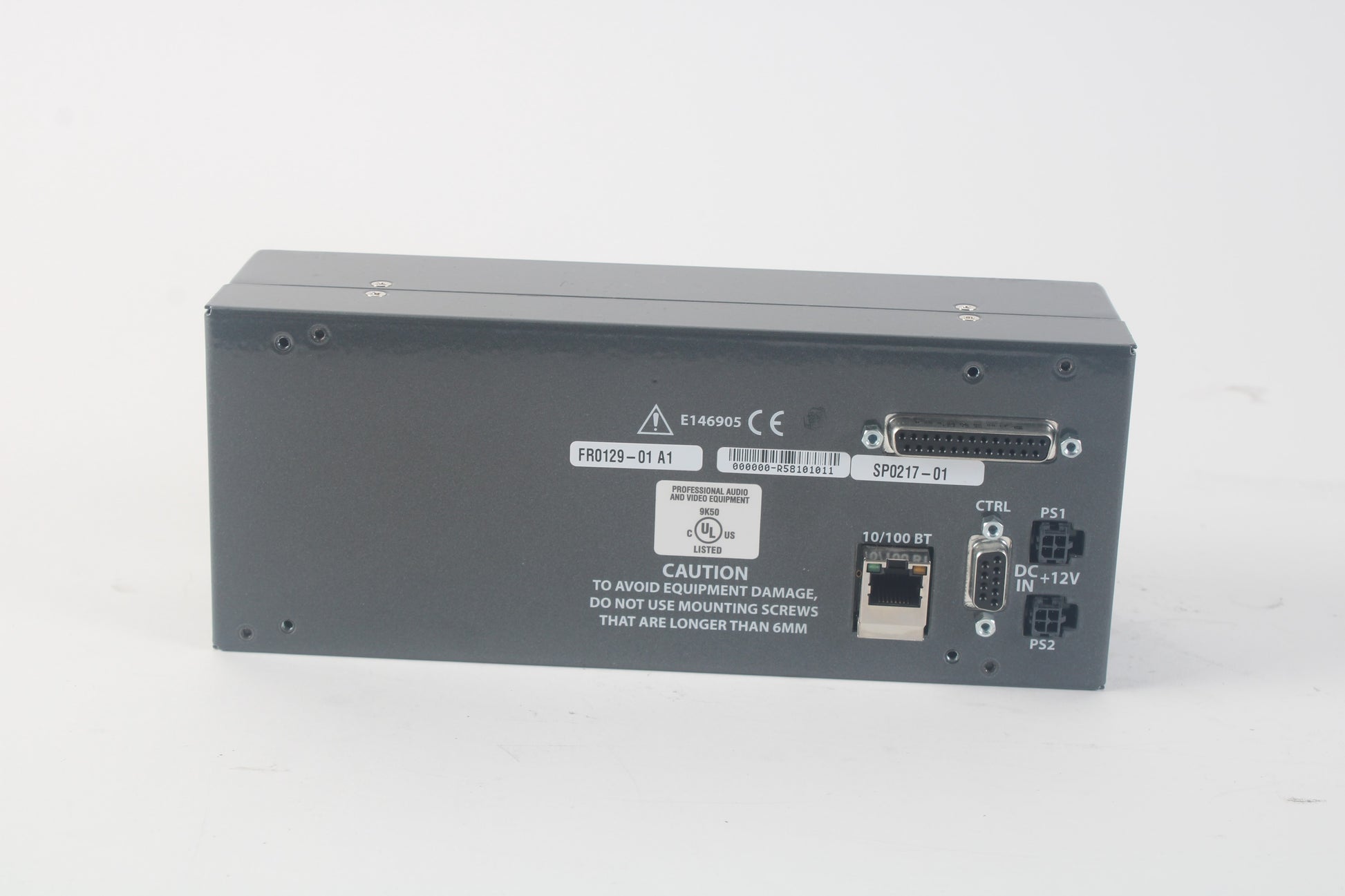 Miranda NV9648 Server/ Multi-Mode Router Control Panel – NTC Tech